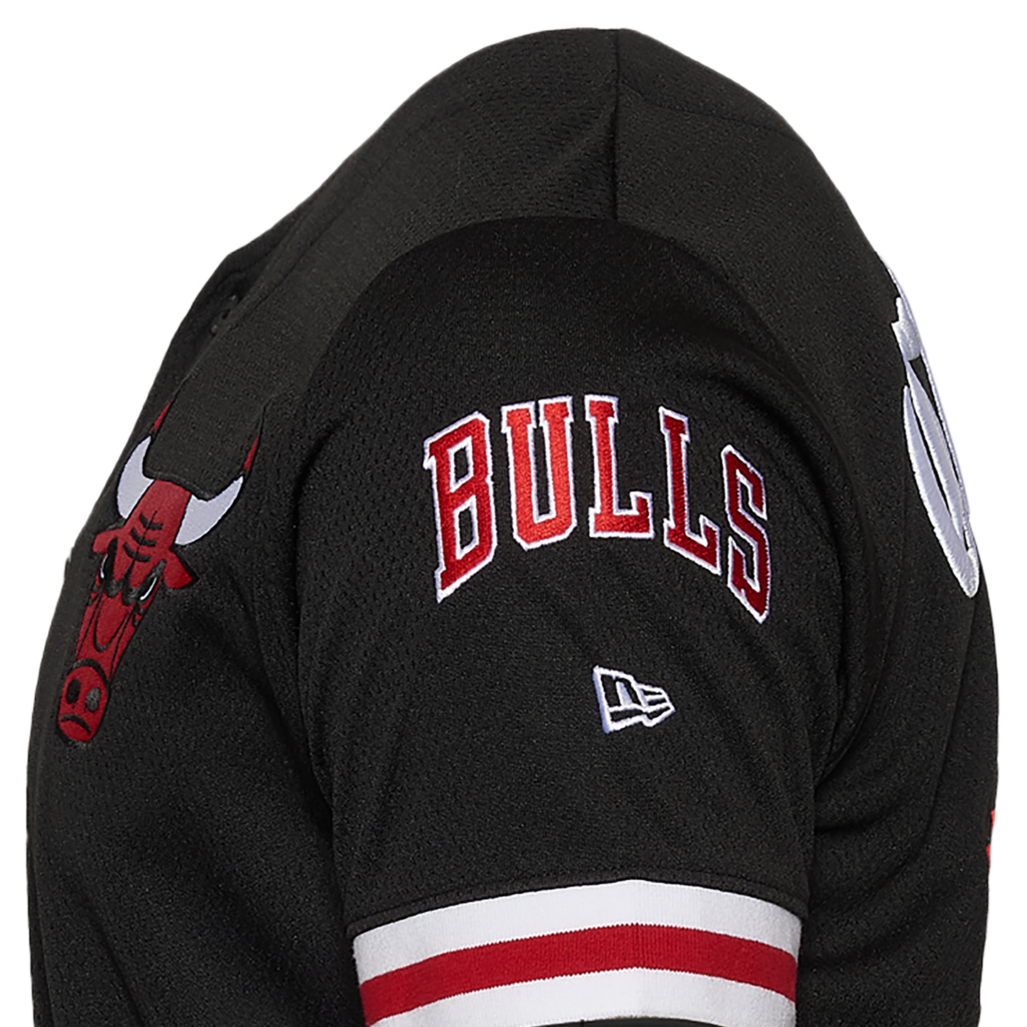 New Era Bulls Custom Jersey - Men's - Black