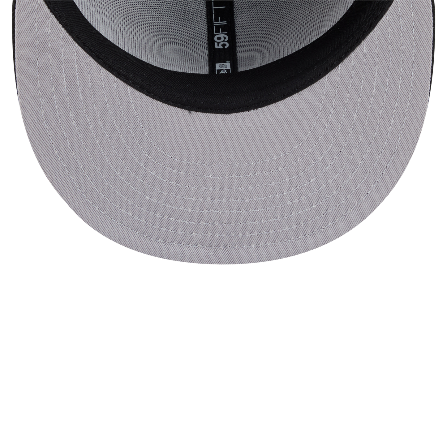 New Era Braves 59FIFTY Cap - Men's - Heather Grey/Black