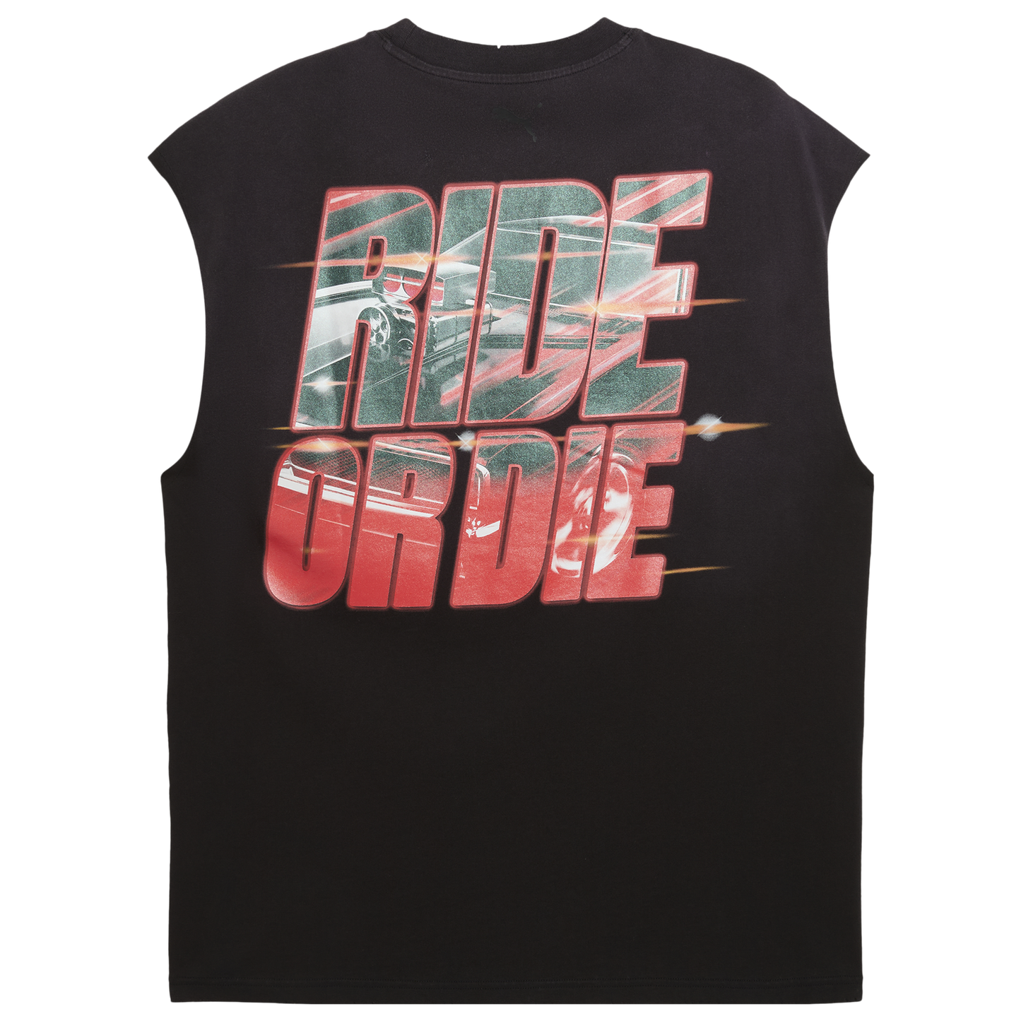 PUMA x Fast & Furious Cut-Off T-Shirt - Men's - Black/Red