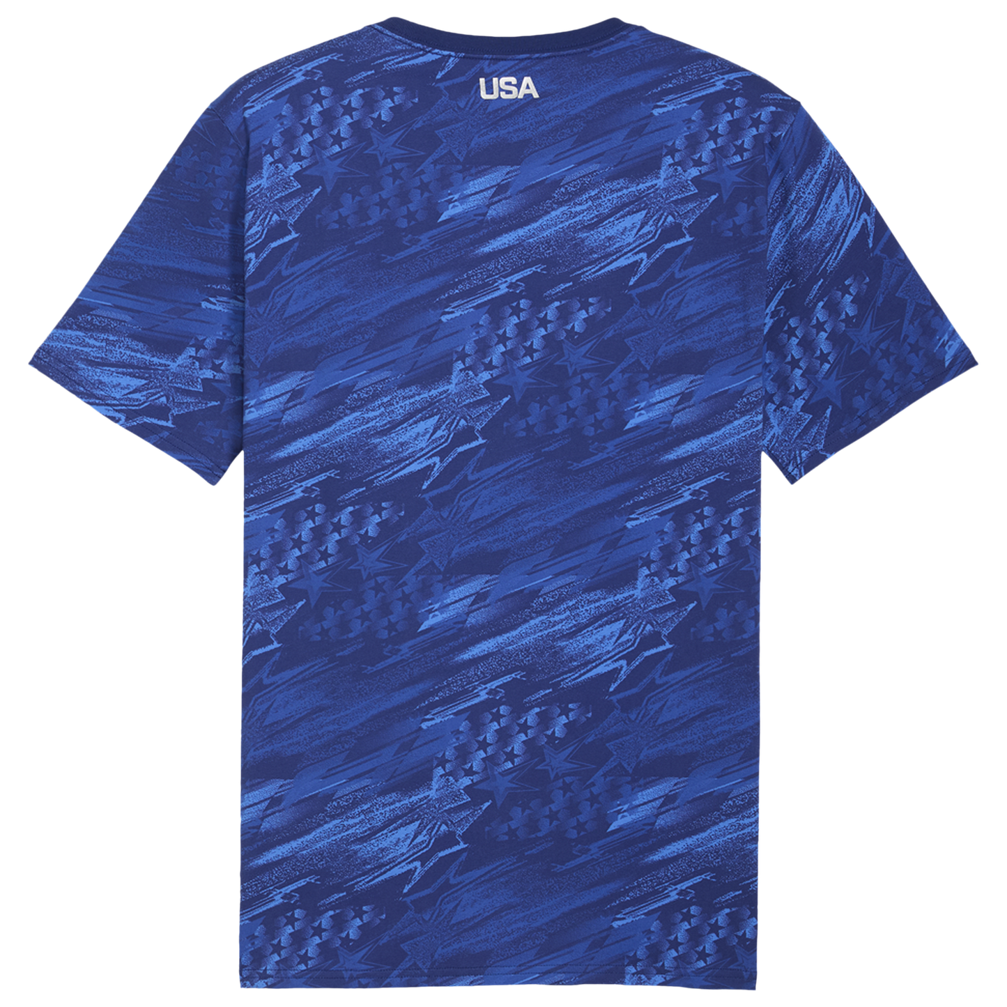 PUMA Usa Passion Aop Tee - Men's - Elektro Blue/Bluemazing