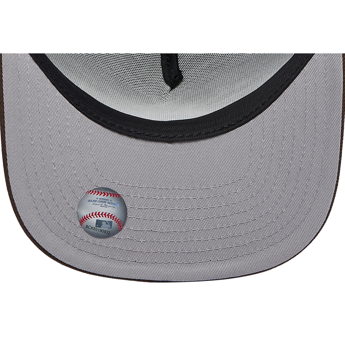New Era Mets 950 A Frame 40th Anniversary Curved Cap - Men's - Walnut/Brown