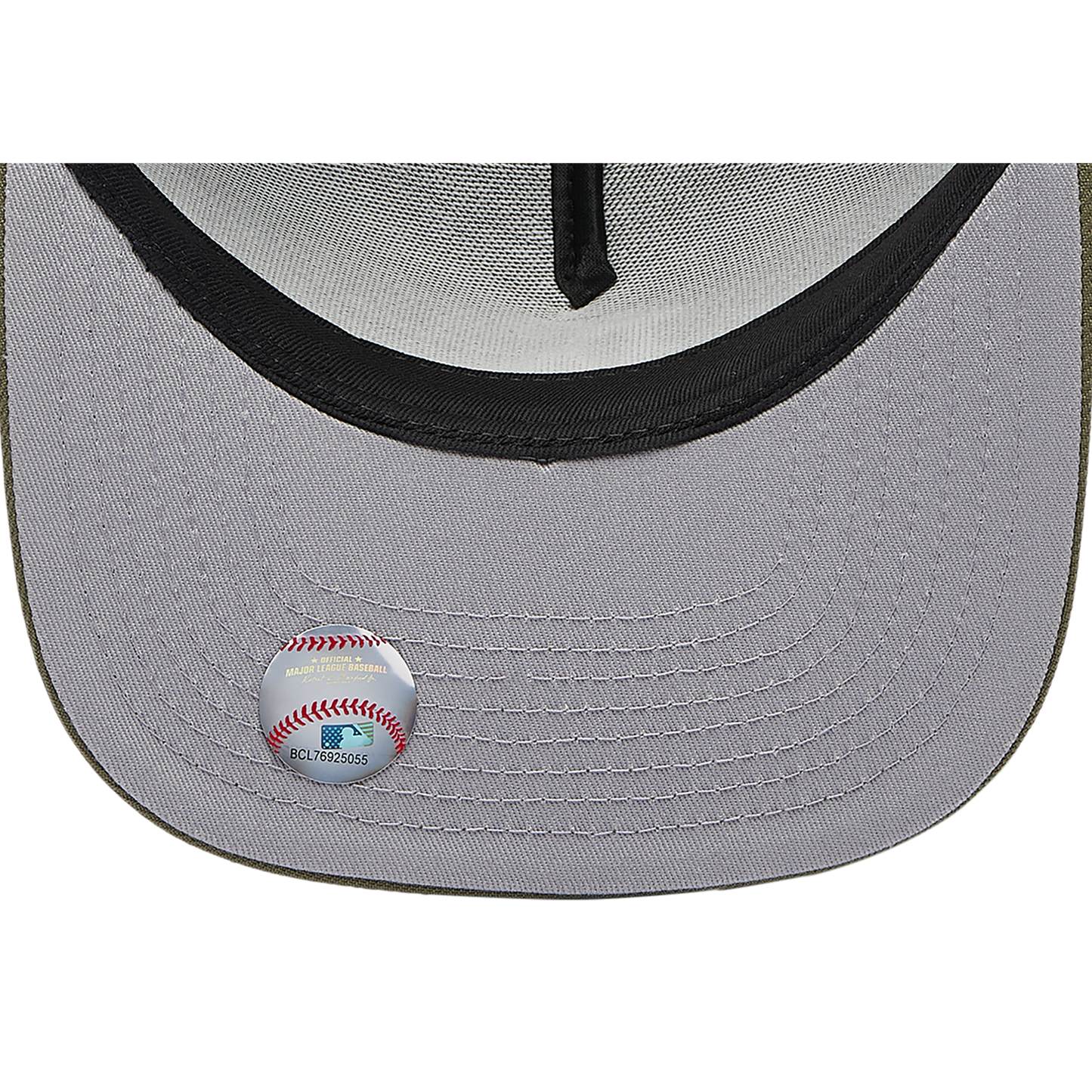 New Era Dodgers 50th Curved 9FIFTY A-Frame Cap - Men's - White/Olive