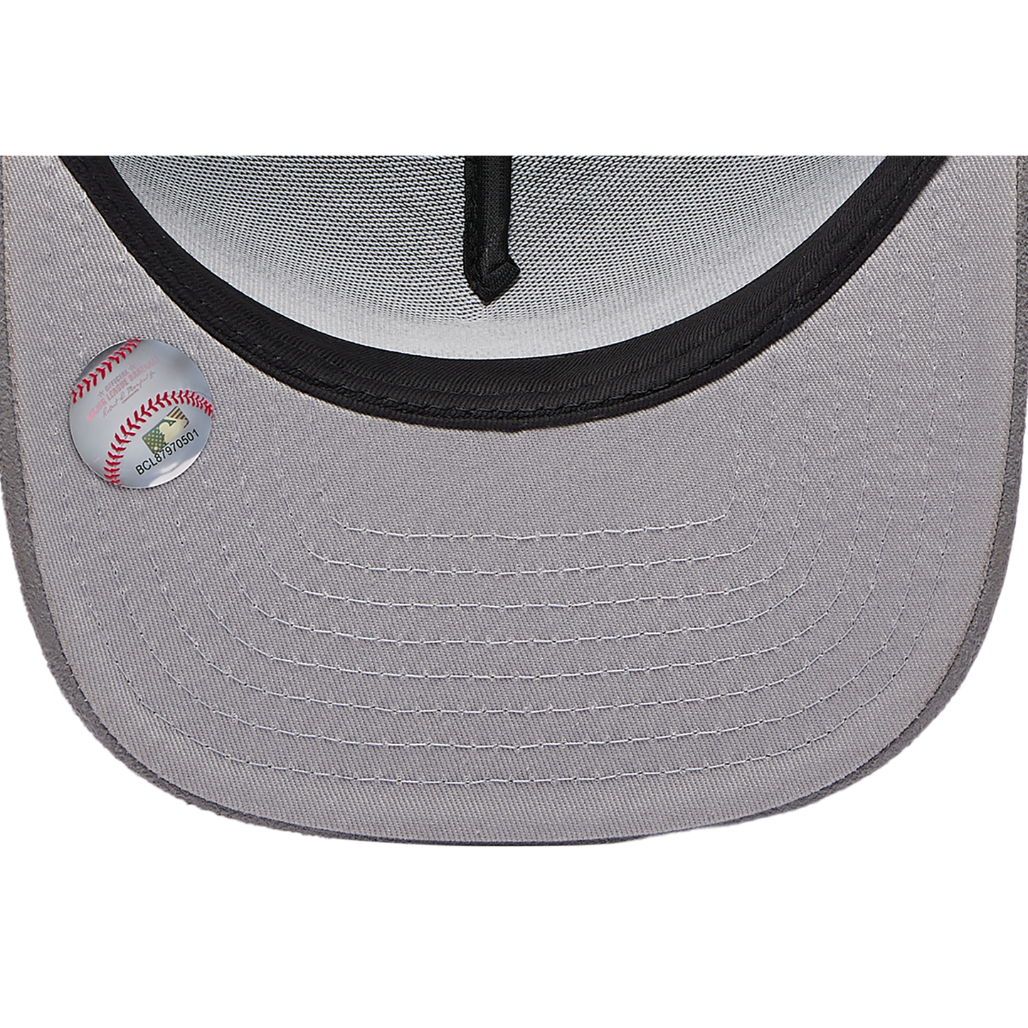 New Era Mets 9FIFTY A-Frame Curve 86 WS Champs Cap - Men's - Gray Suede/Oceanside Blue