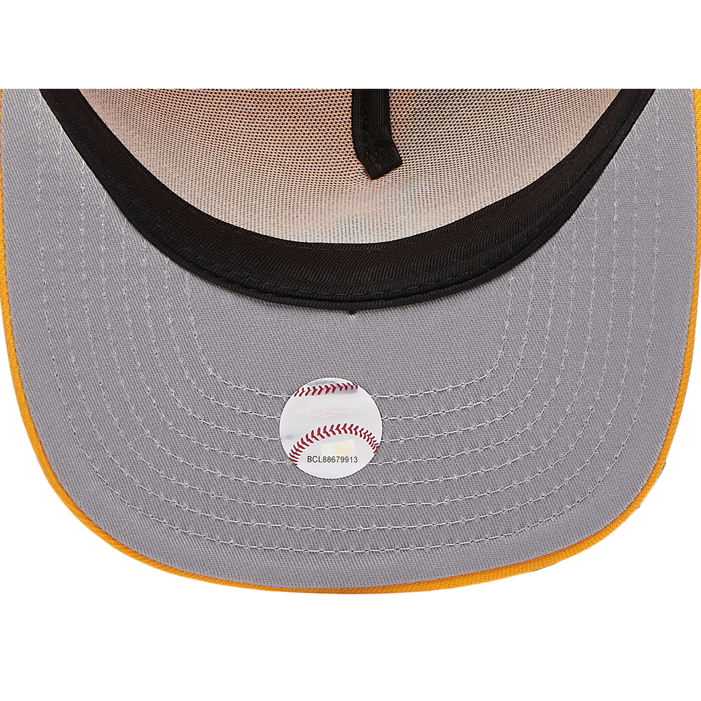 New Era Dodgers 9FIFTY A-Frame Curve 50th Cap - Men's - Gold