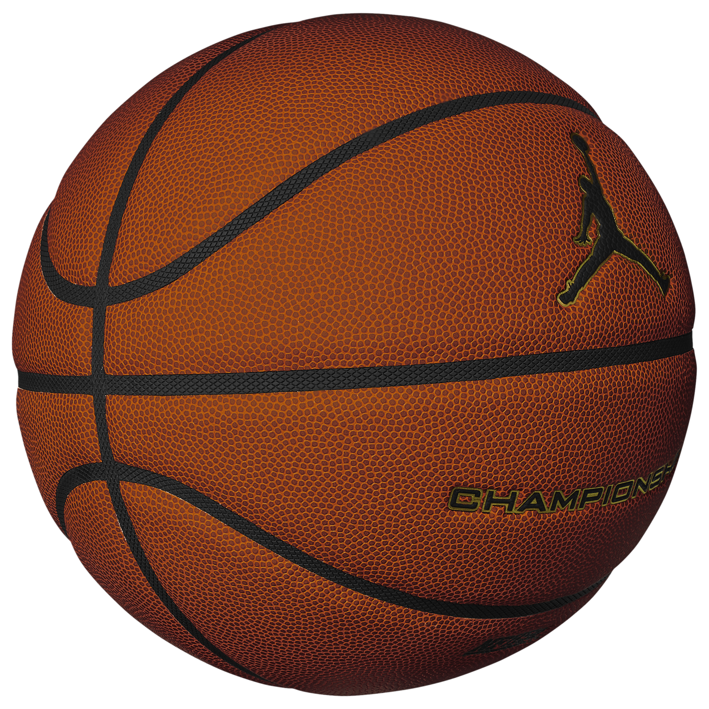Jordan Championship 8 Panel Basketball - Men's - Amber/Gold/Black