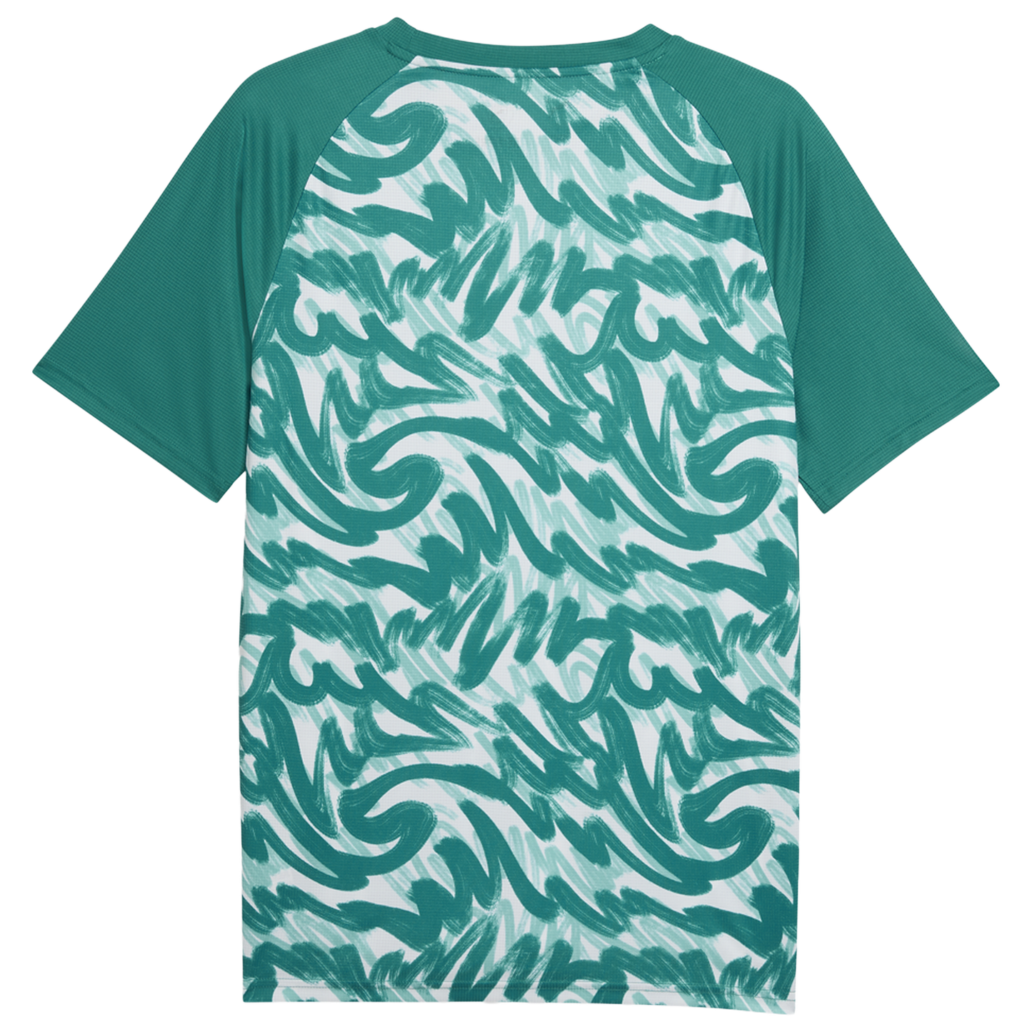 PUMA FPF Warm Up Jersey - Men's - Green Lagoon/Ruby Shimmer