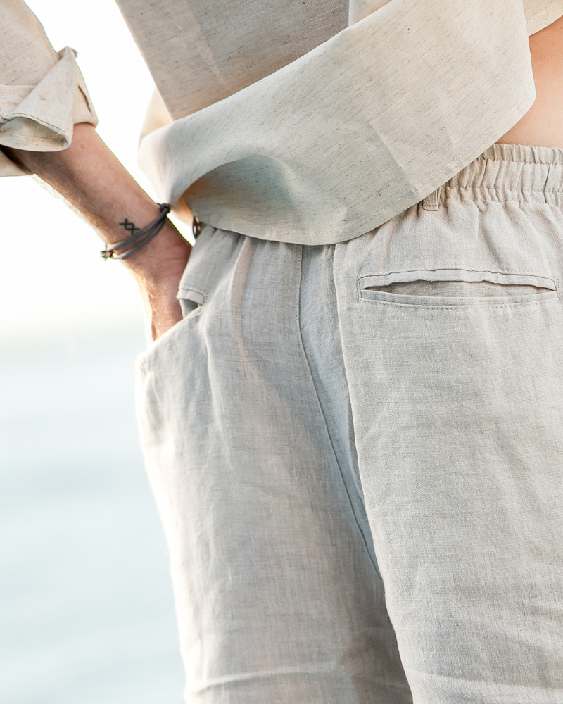 Casablanca - Premium Linen Shorts - foto 7