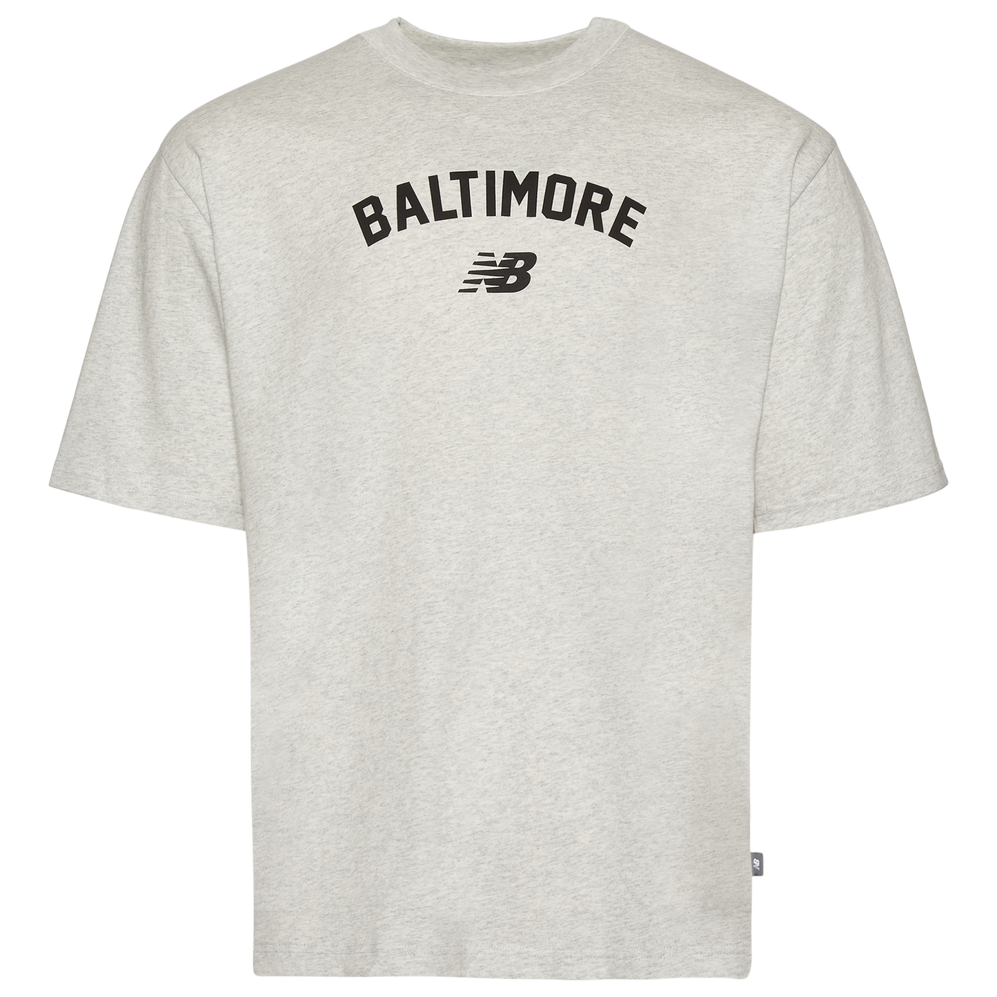 New Balance Baltimore City T-Shirt - Men's - Ash Heather/Ash Heather