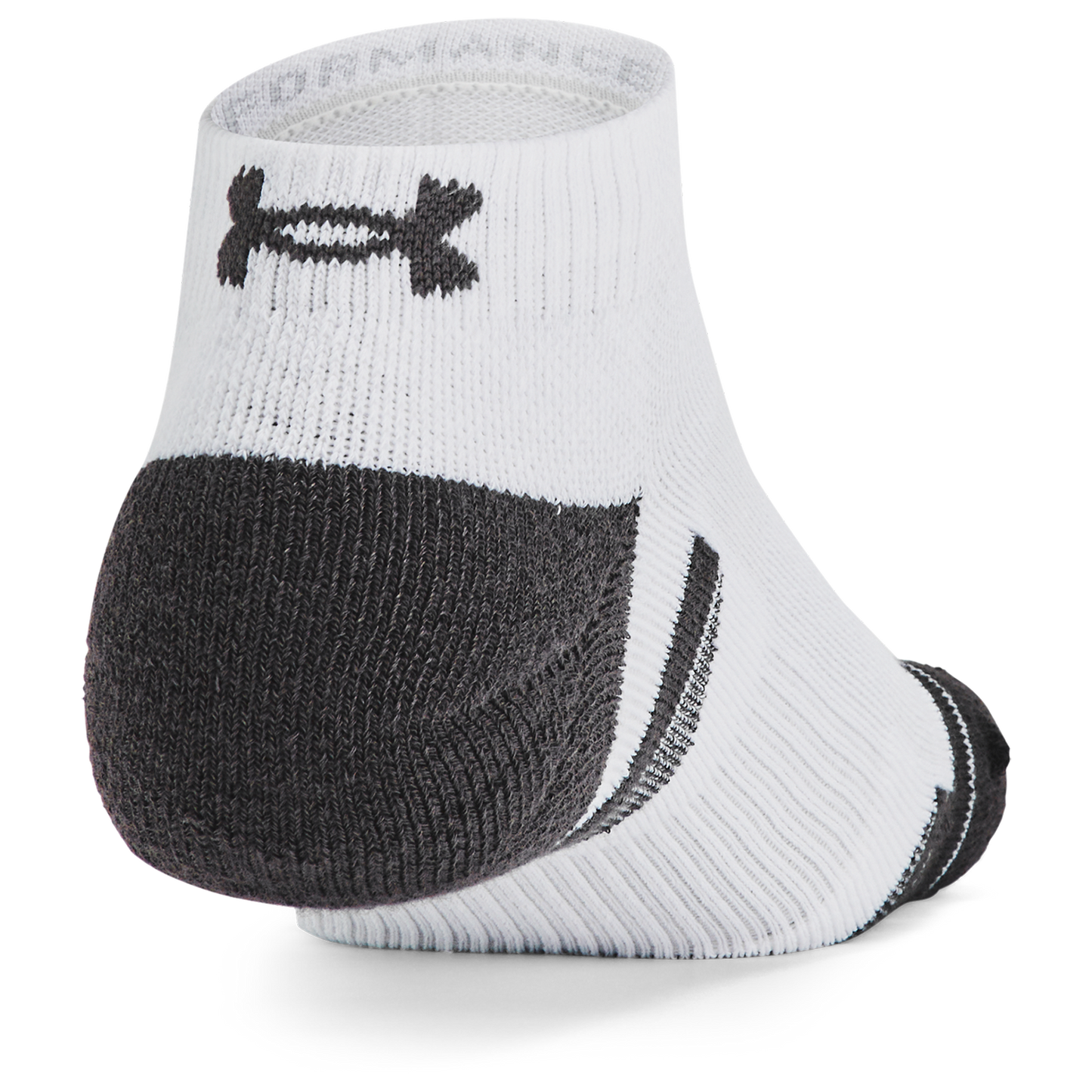 Under Armour Perf Tech 6 Pack Low Socks - Men's - White