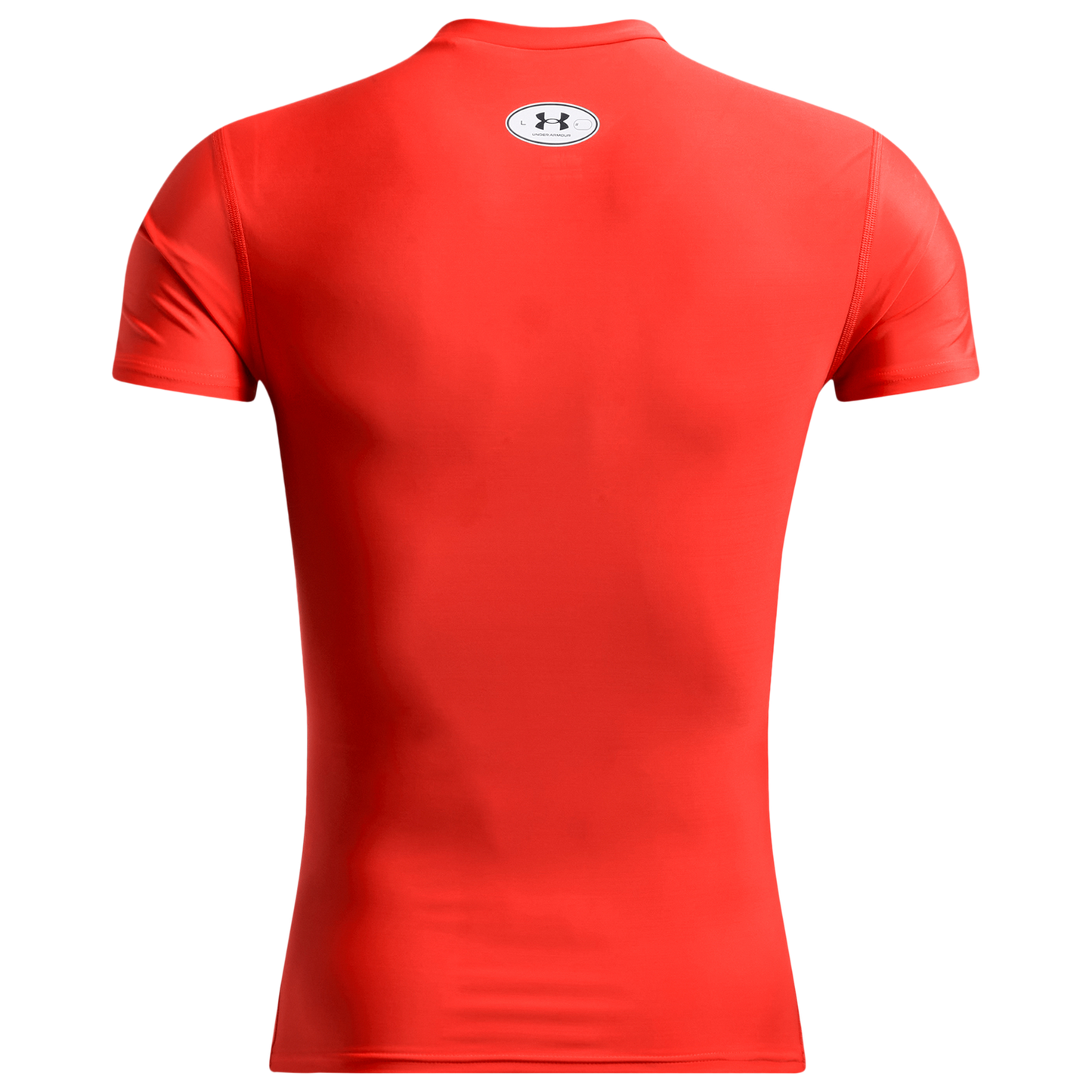 Under Armour Heatgear OG Compression Short Sleeve - Men's - Dark Orange/White