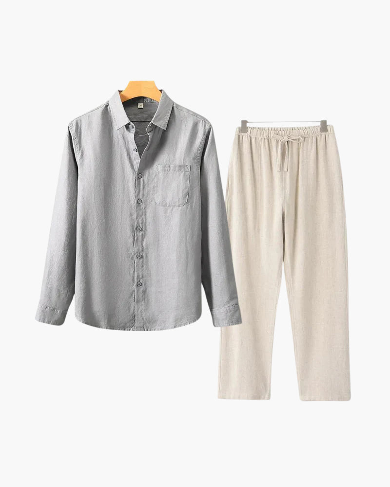 Linen Combo Set (Long Sleeve) - foto 16