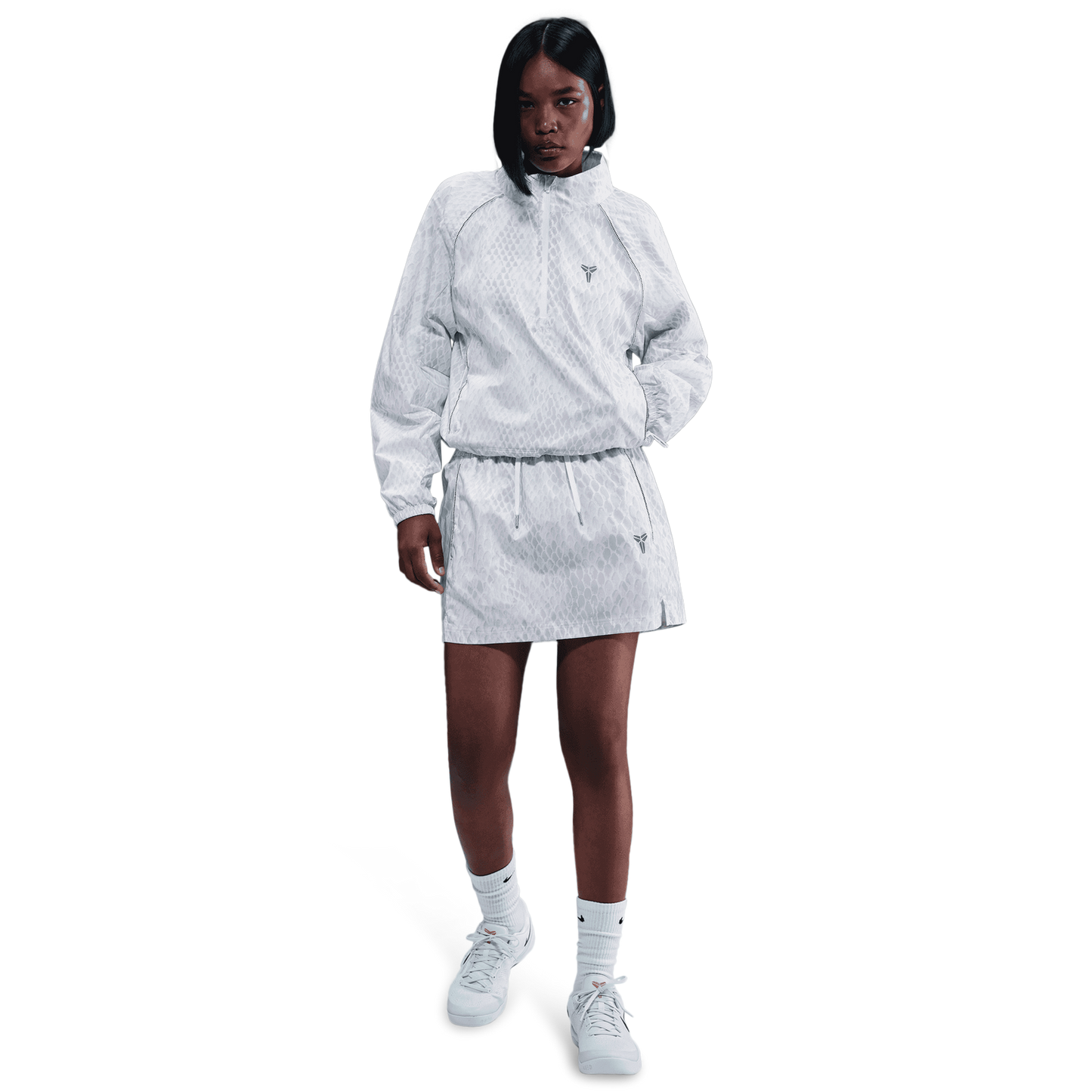 Nike Kobe Light Weight Woven Jacket - Women's - Reflective Silver/White