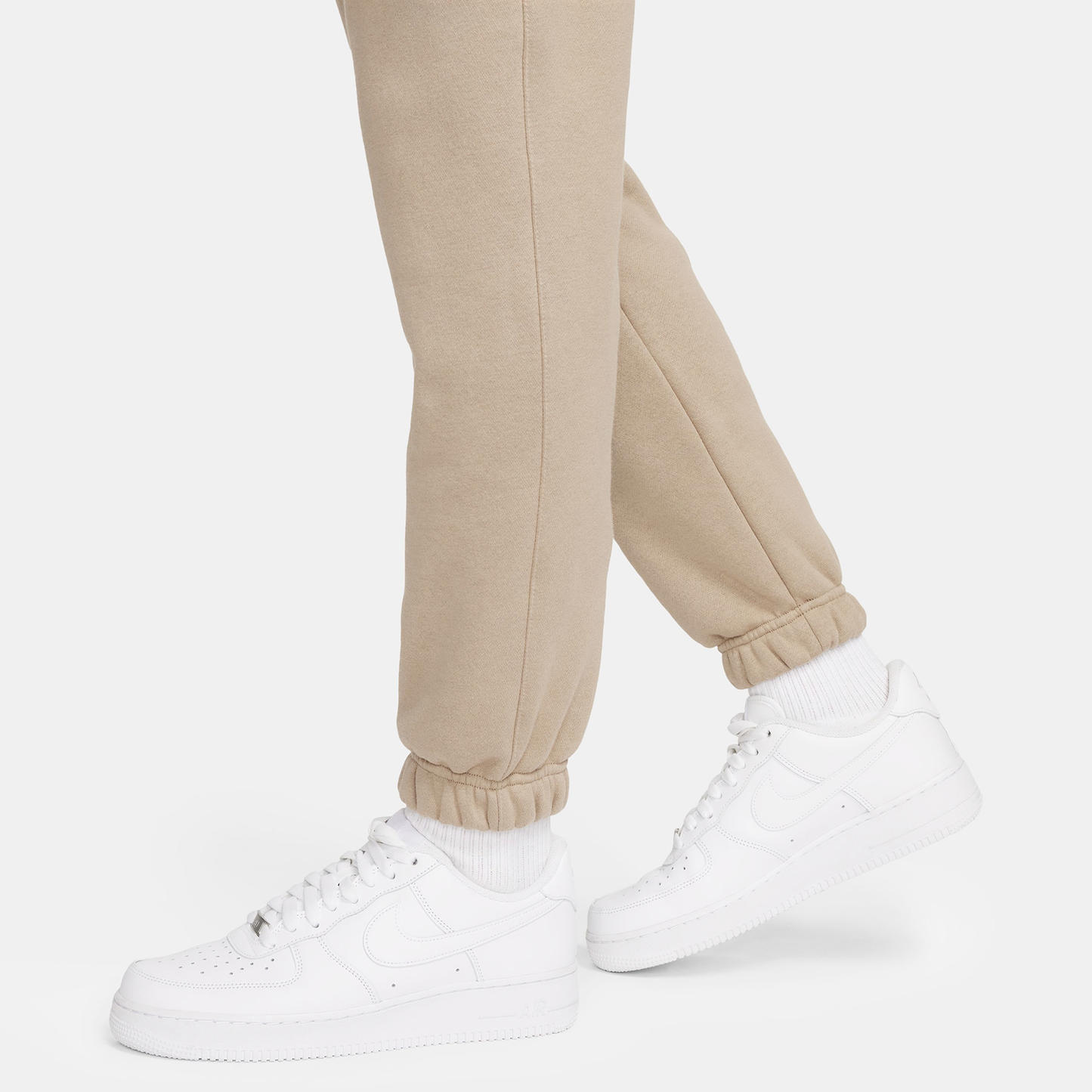 Nike Club Cuffed Pants - Men's - Khaki/Khaki/White