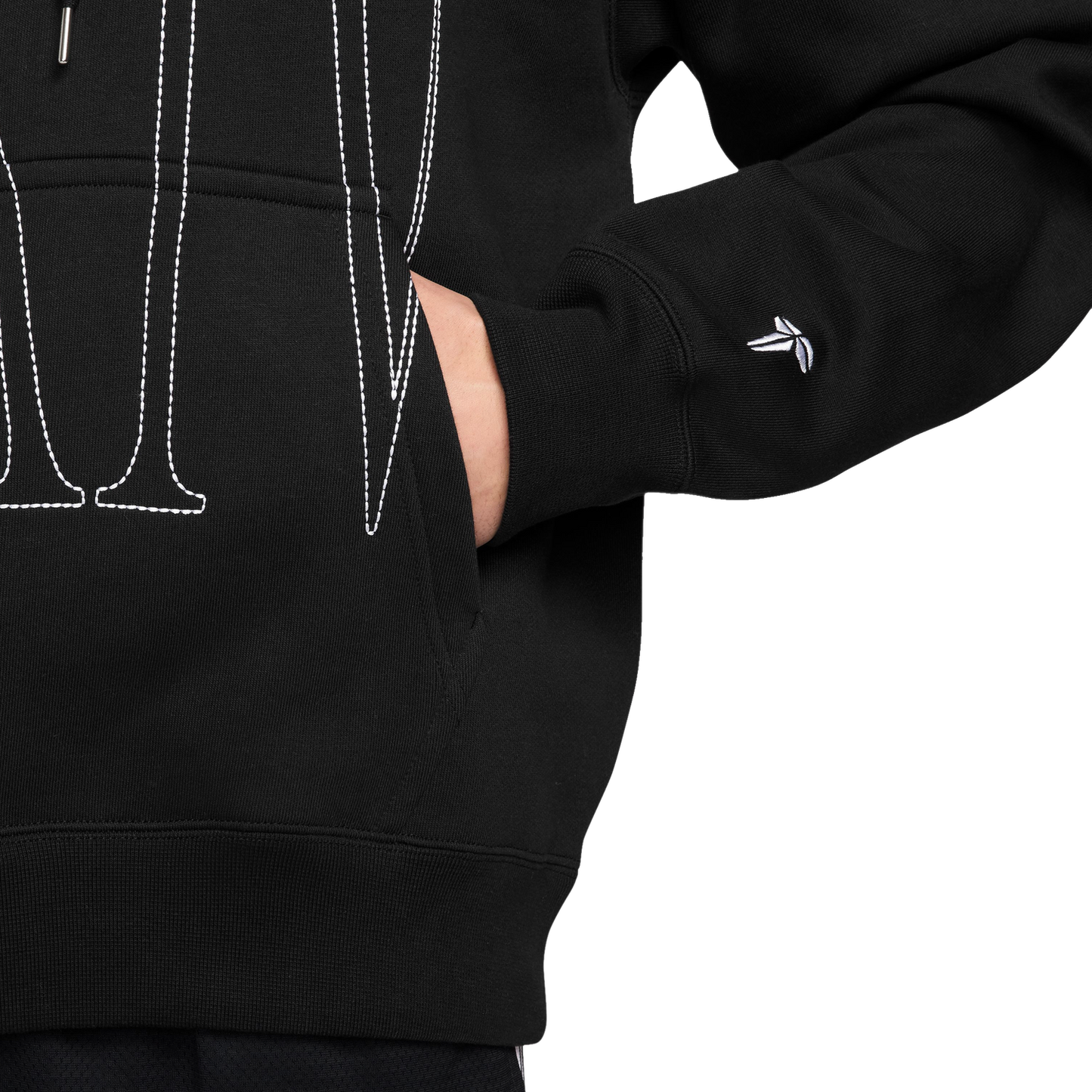 Nike Kobe Pullover Hoodie - Men's - Black/White