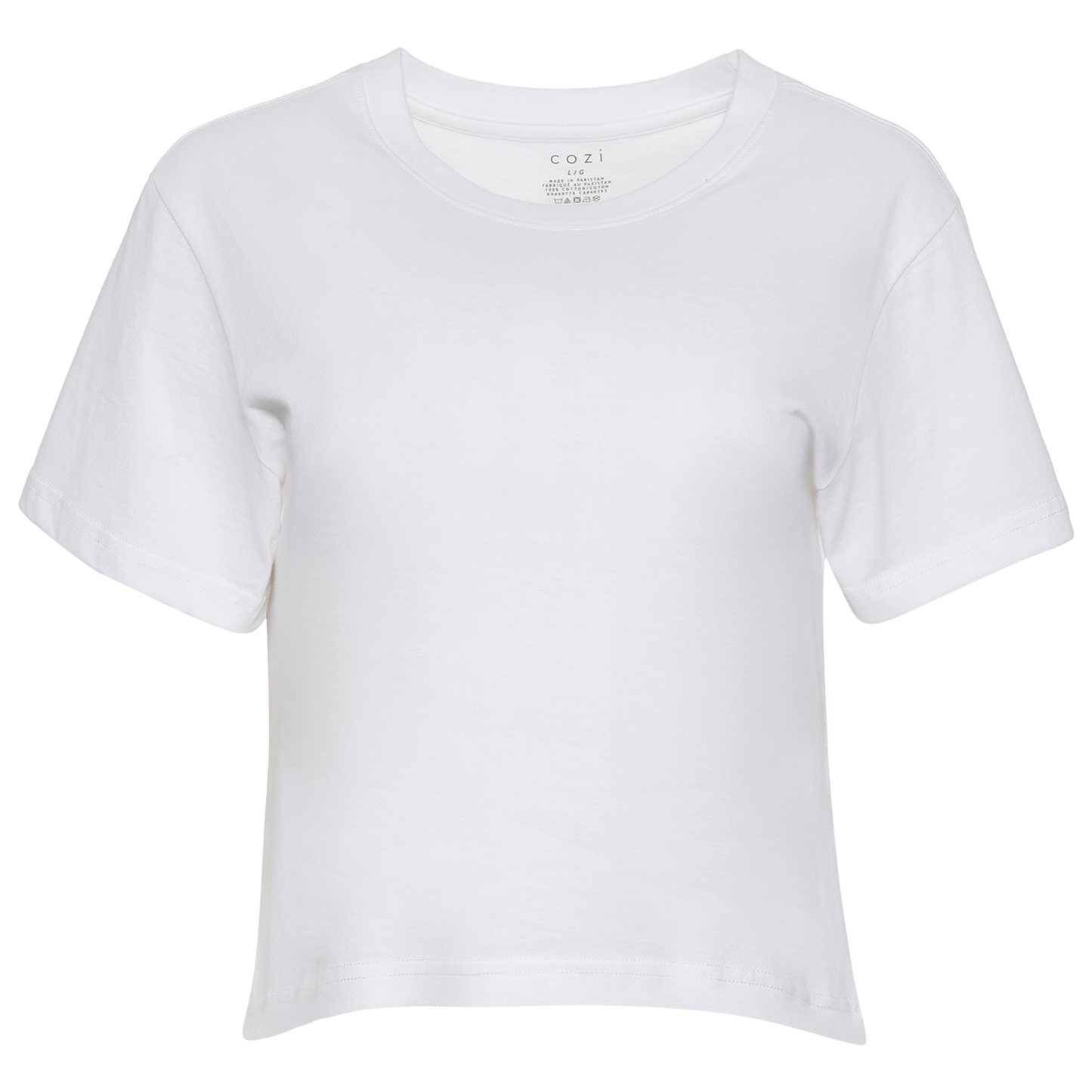 Cozi Boxy Baby T-Shirt - Women's - White