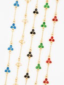 OCEAN CLOVER BRACELET | 18K Gold
