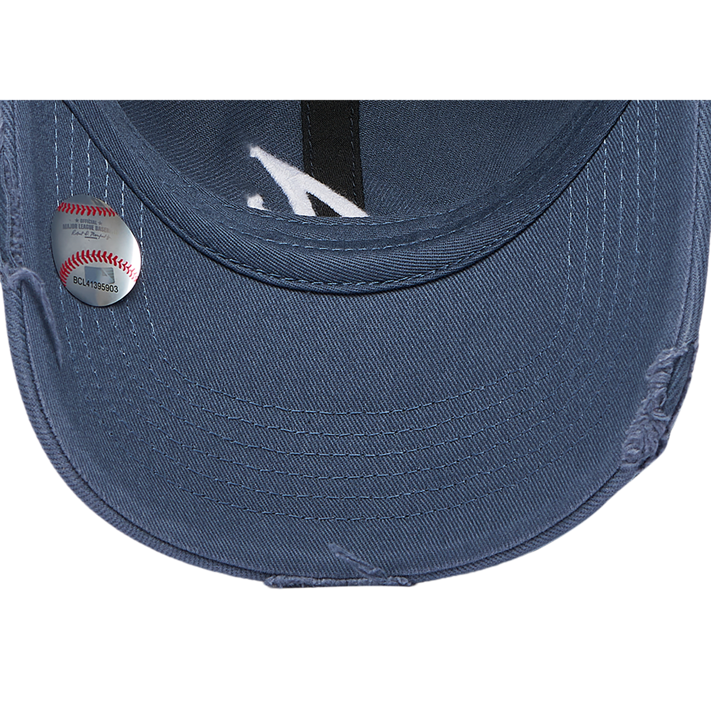 47 Brand Braves Weathered 47 Clean Up Cap - Men's - Blue/Multi
