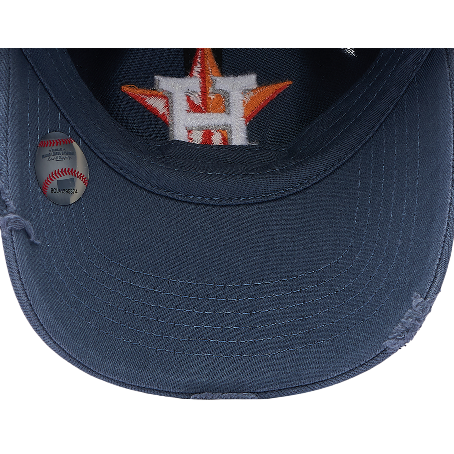 47 Brand Astros Weathered 47 Clean Up Cap - Men's - Blue/Multi