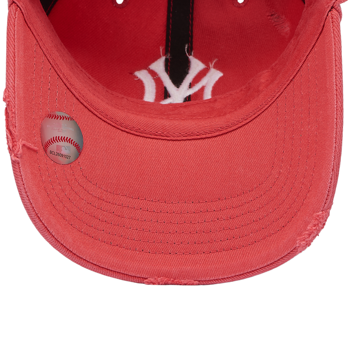 47 Brand Yankees Weathered 47 Clean Up Cap - Men's - Multi/Red