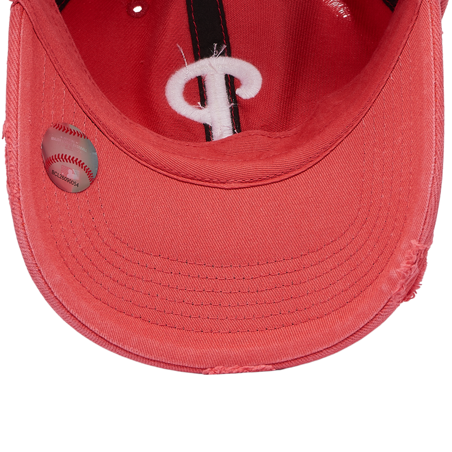 47 Brand Phillies Weathered 47 Clean Up Cap - Men's - Multi/Red