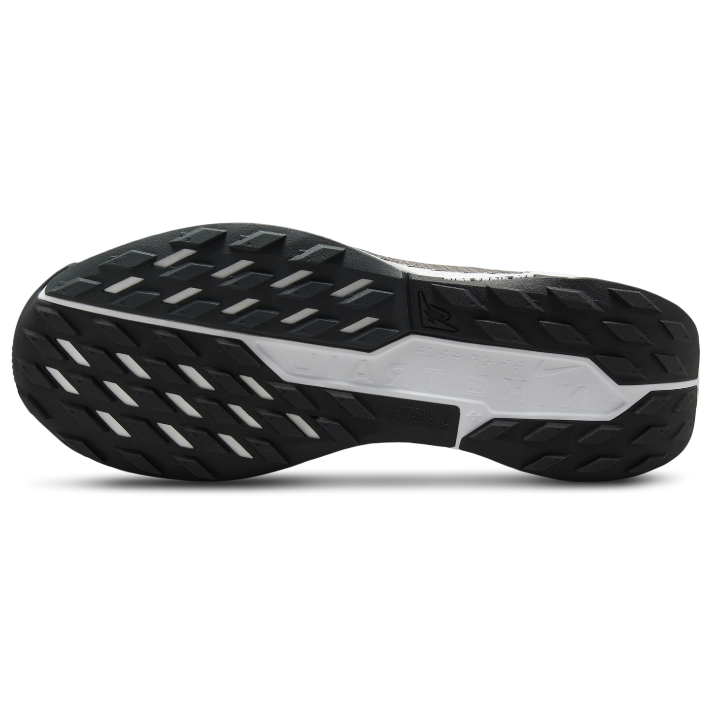 Nike Reactx Pegasus Trail 5 - Men's - Black/White/Anthracite