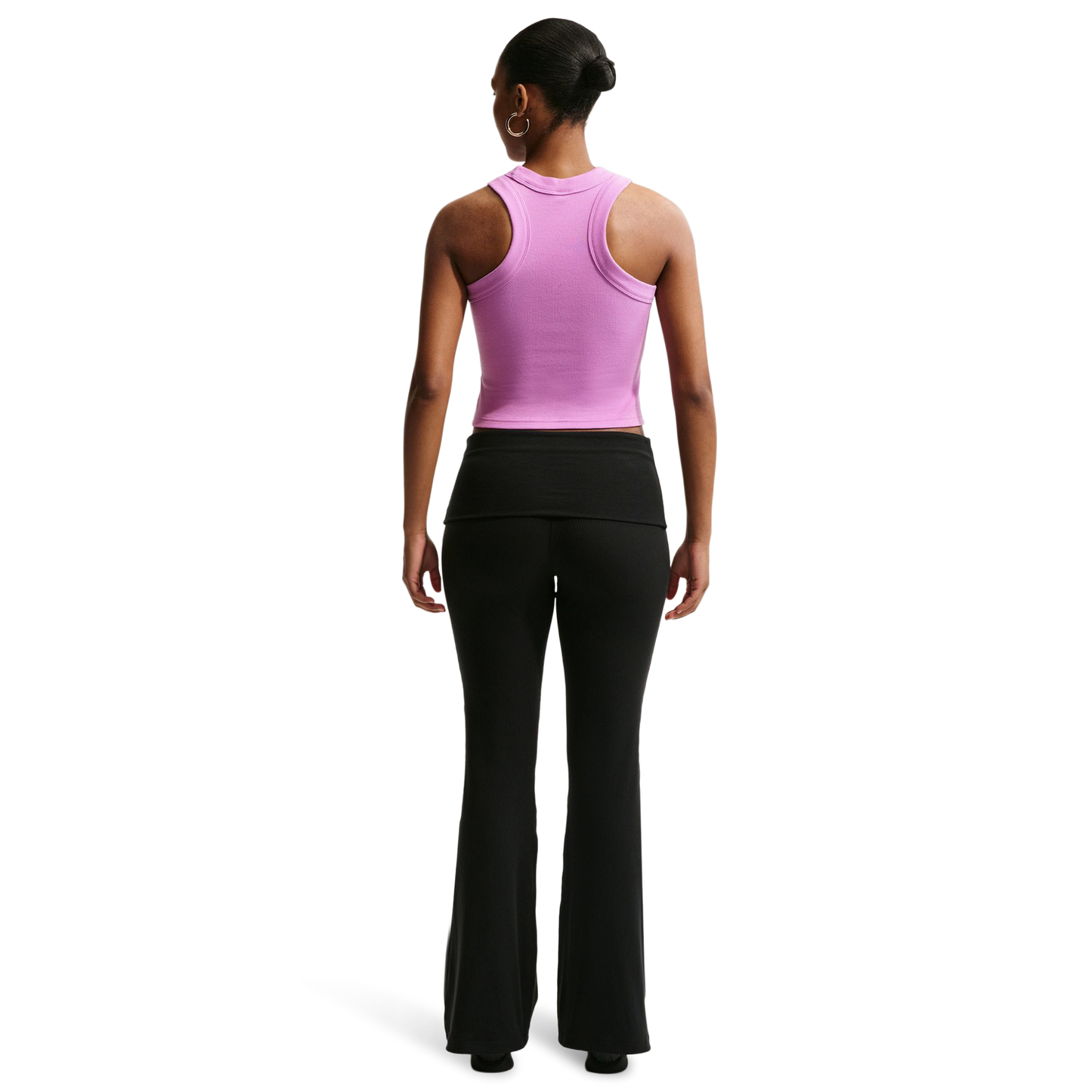 Nike NSW Chill Knit Rib Tank - Women's - Light Magenta/Sail