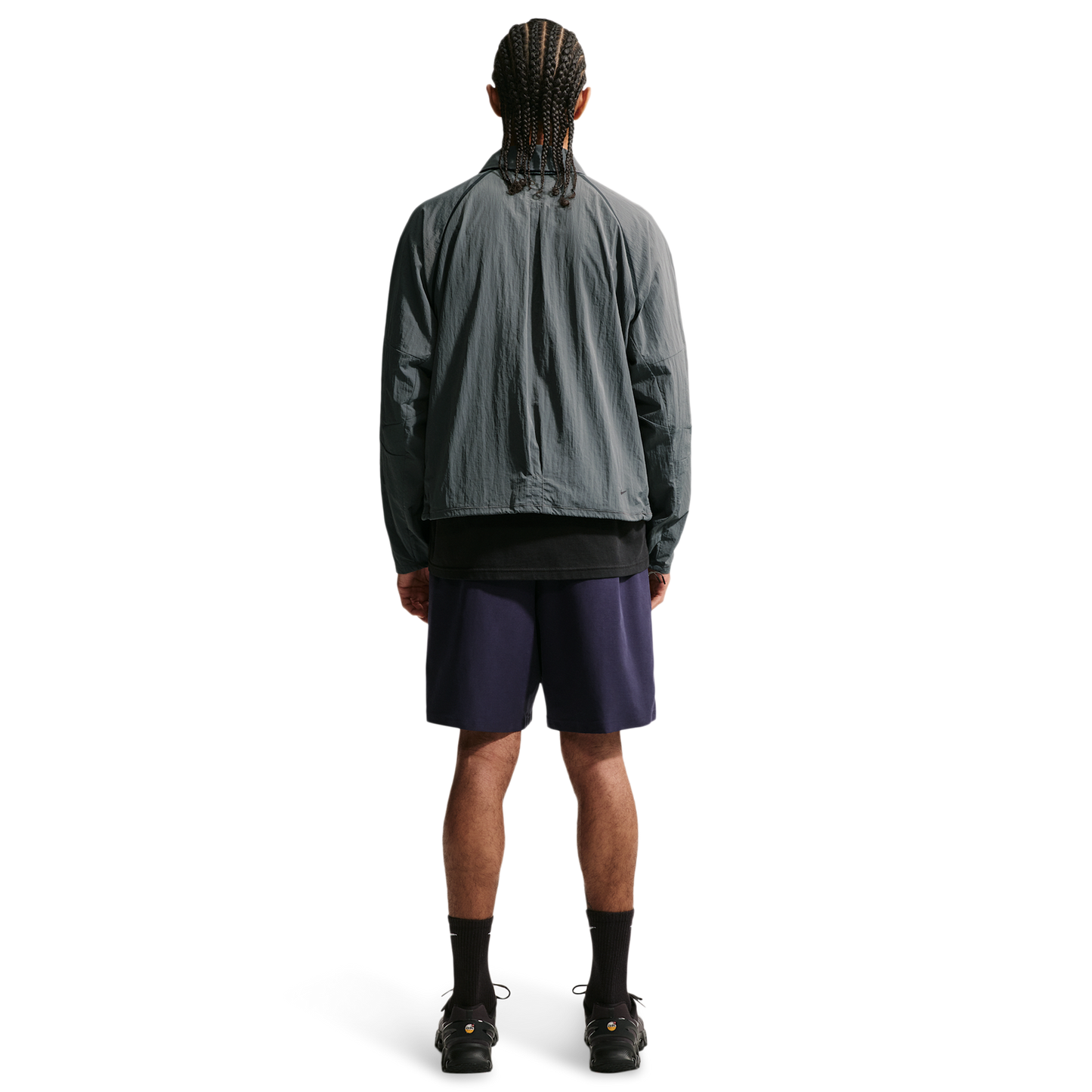 Nike Tech Ergo Utility Long Sleve Shirt - Men's - Iron Grey/Black