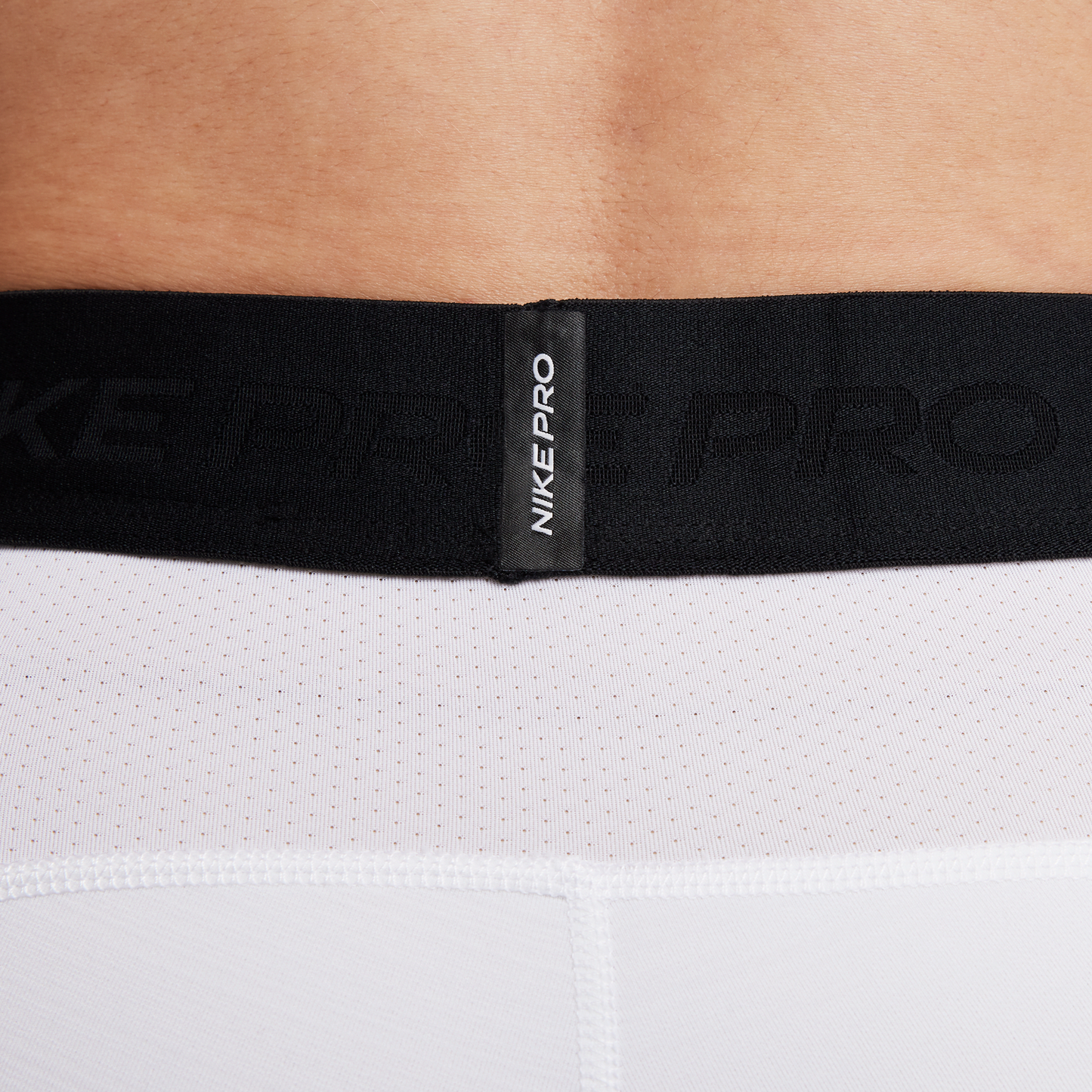 Nike Pro Warm Tight - Men's - White/Black