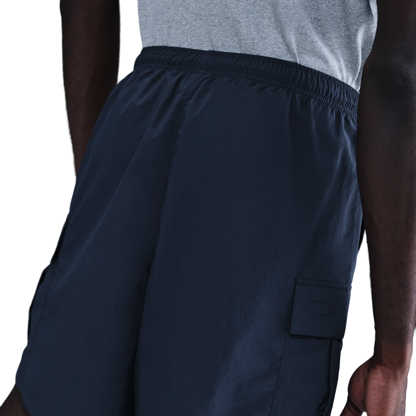 Nike Club Utility Shorts - Men's - Obsidian/White