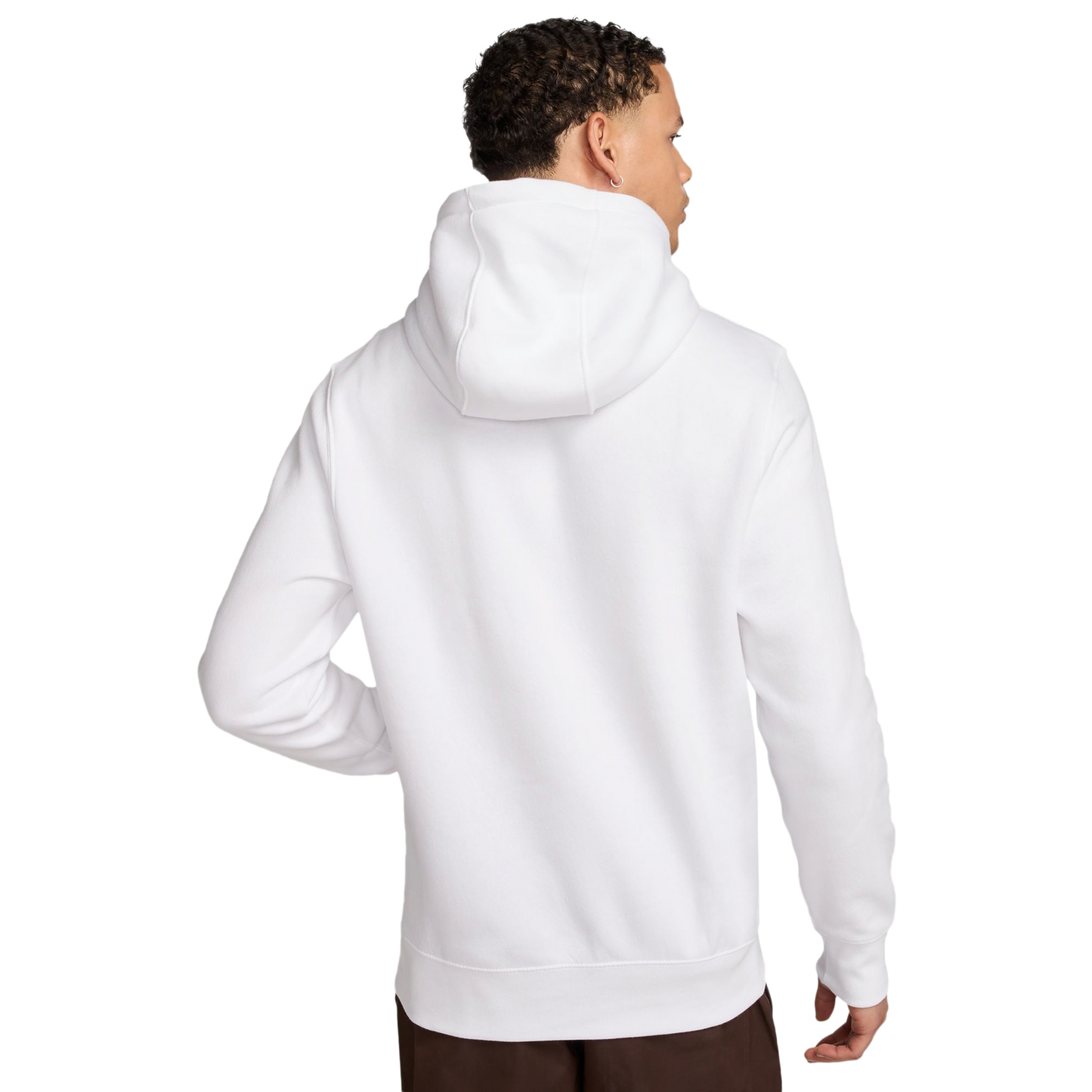 Nike NYC Club Pullover BB Hoodie - Men's - White/Cosmic Clay