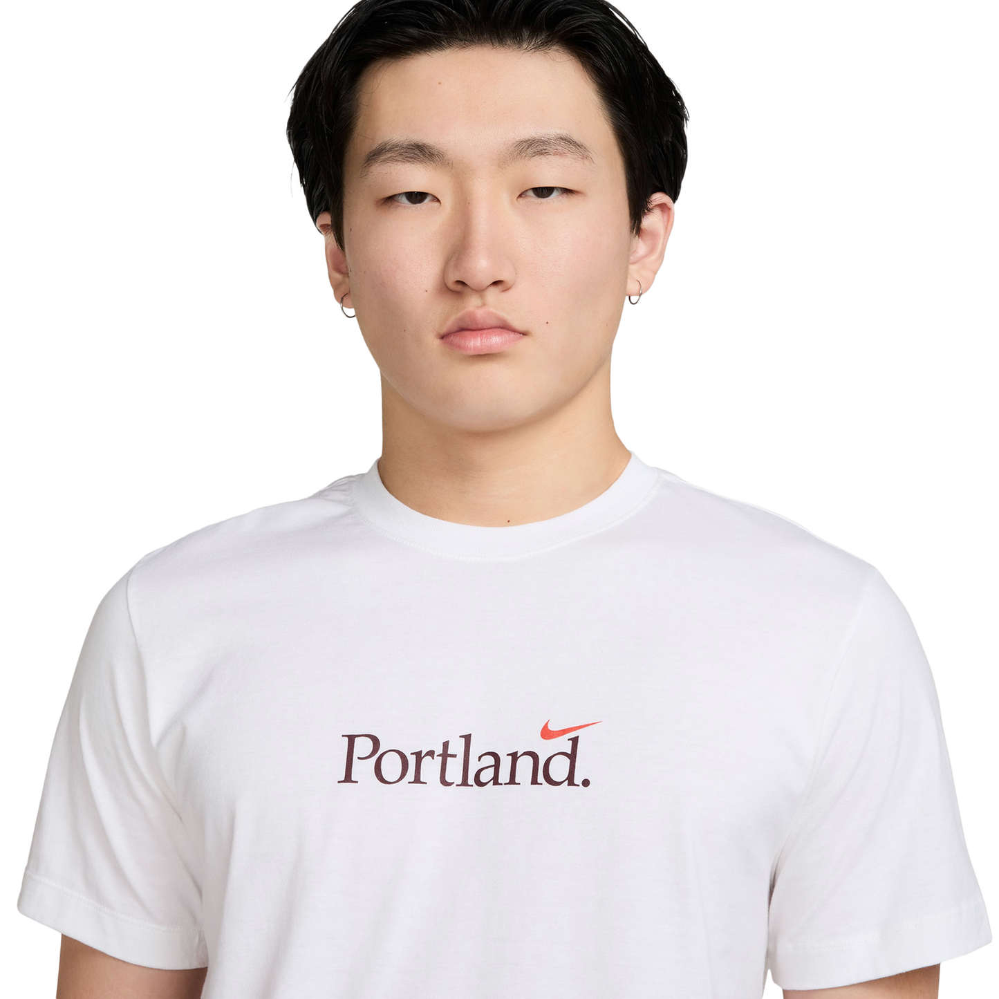 Nike PDX Short Sleeve Crew T-Shirt - Men's - White/Cosmic Clay
