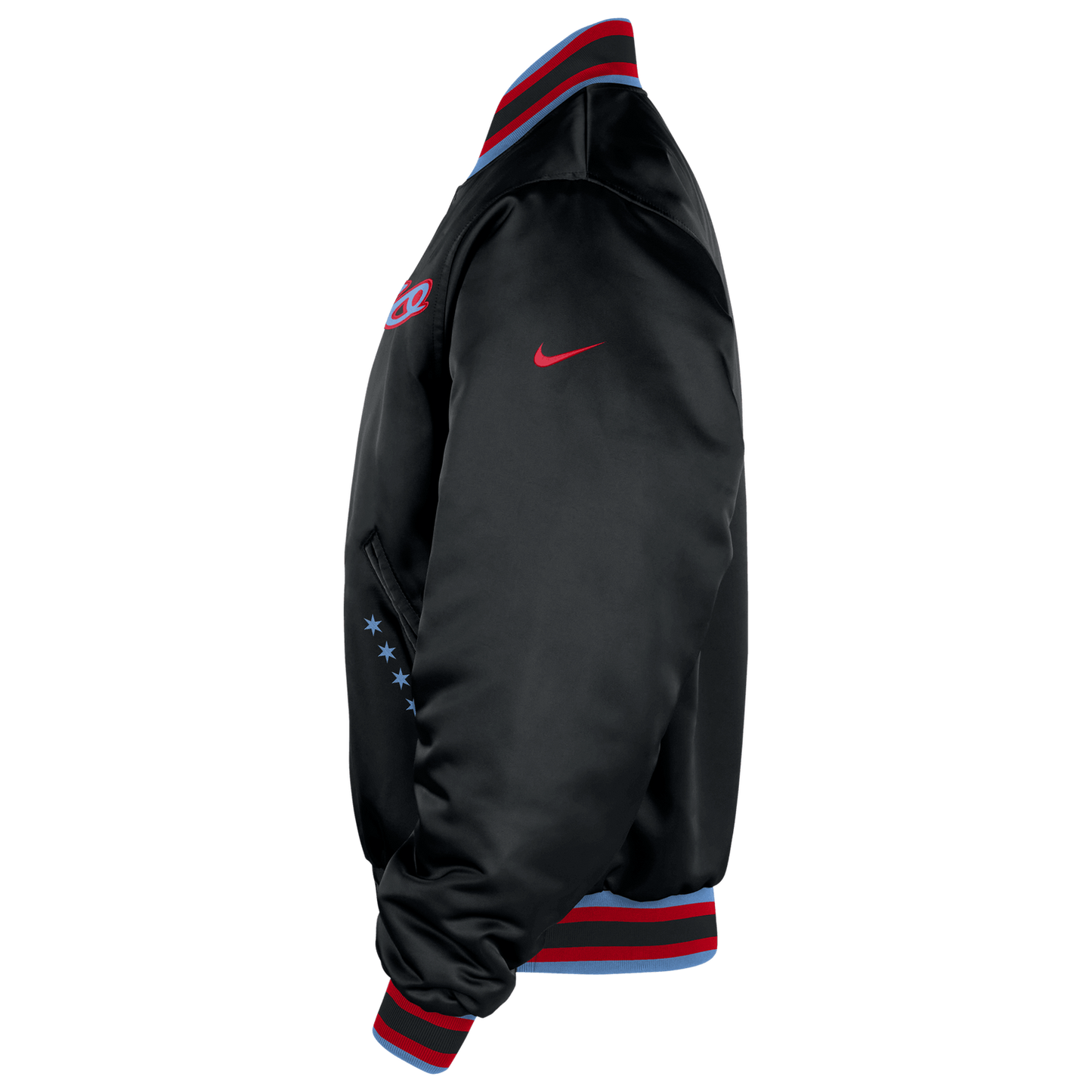 Nike Bulls Premium City Edition Jacket - Men's - Black/Multi