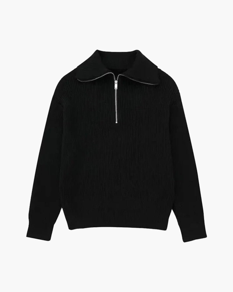 Striped Zip Up Sweater - foto 5