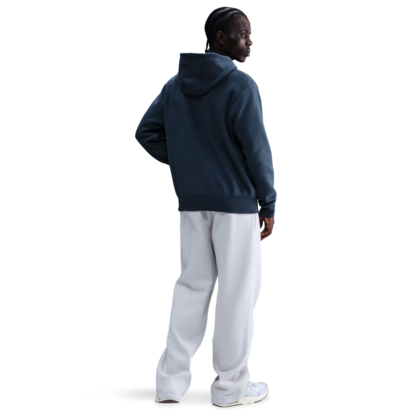 Nike BTS Basketball Pullover Hoodie - Men's - Thunder Blue/Sail