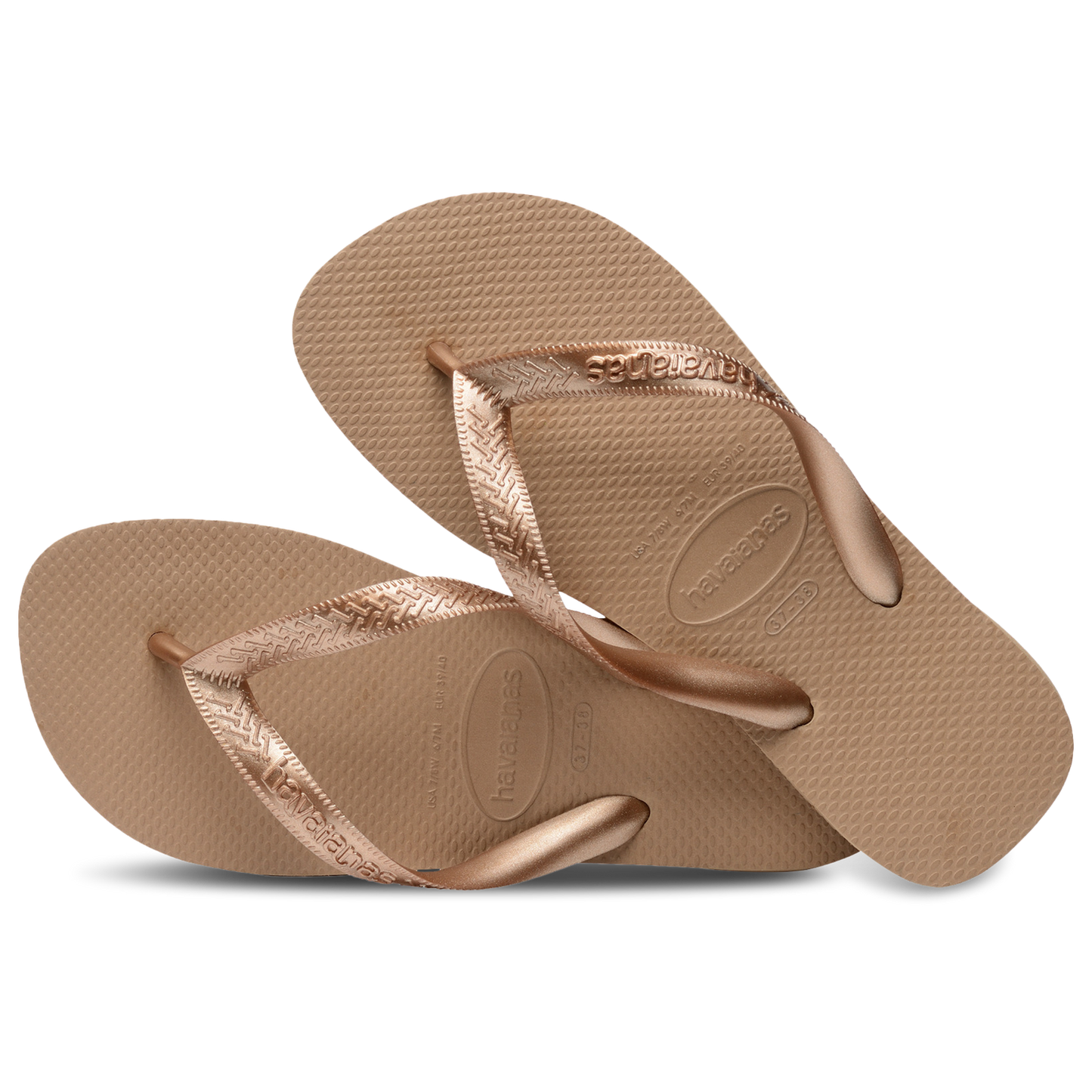 Havaianas Top Tiras Sandals - Women's - Gold