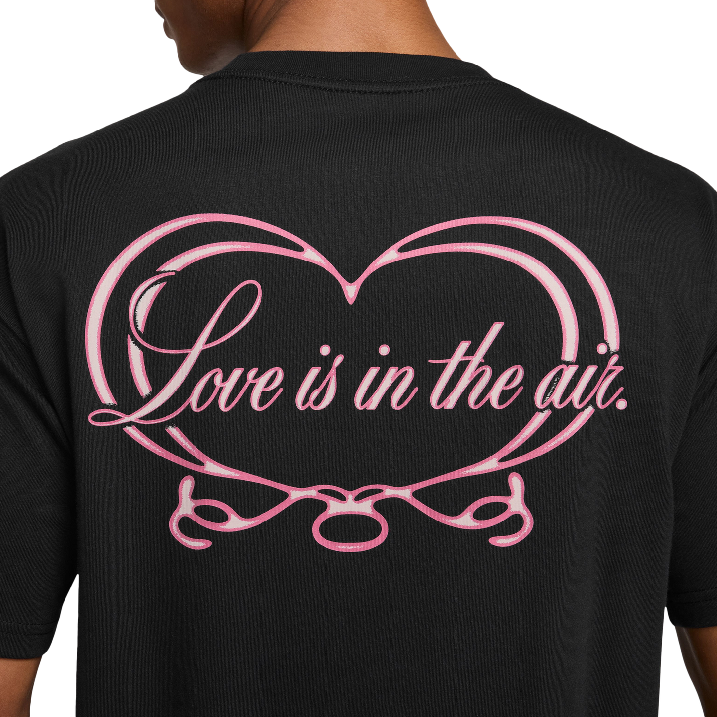 Nike Loose Love in Air T-Shirt - Men's - Black/Pink