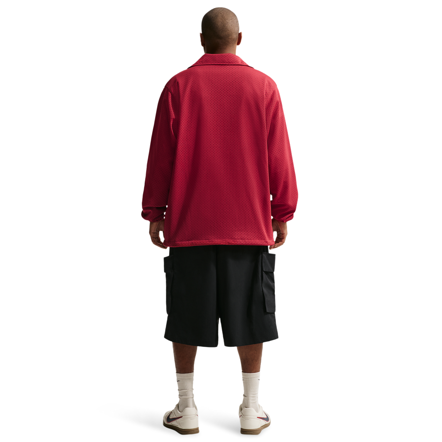 Nike Club Coaches AMSPT Jacket - Men's - Team Crimson/Lt Khaki