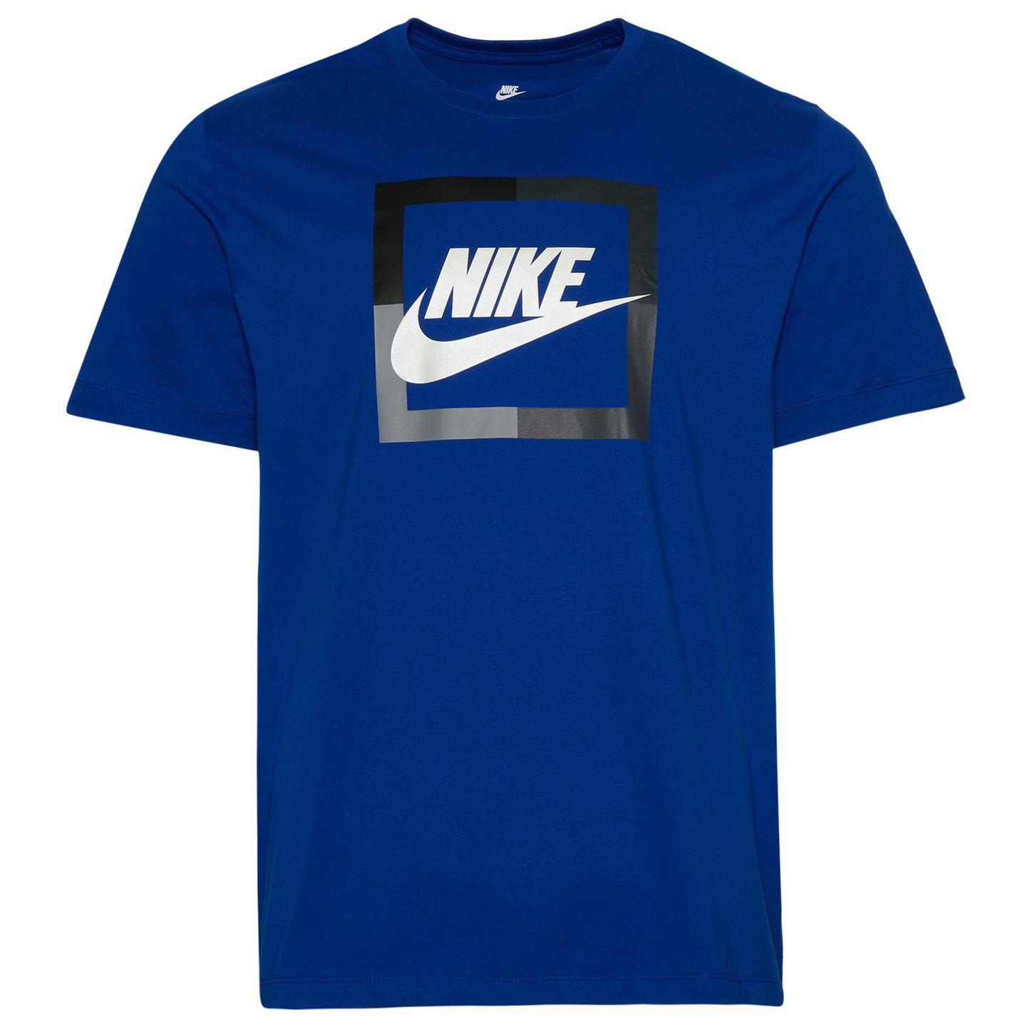 Nike Futura Block T-Shirt - Men's - Old Royal/Grey