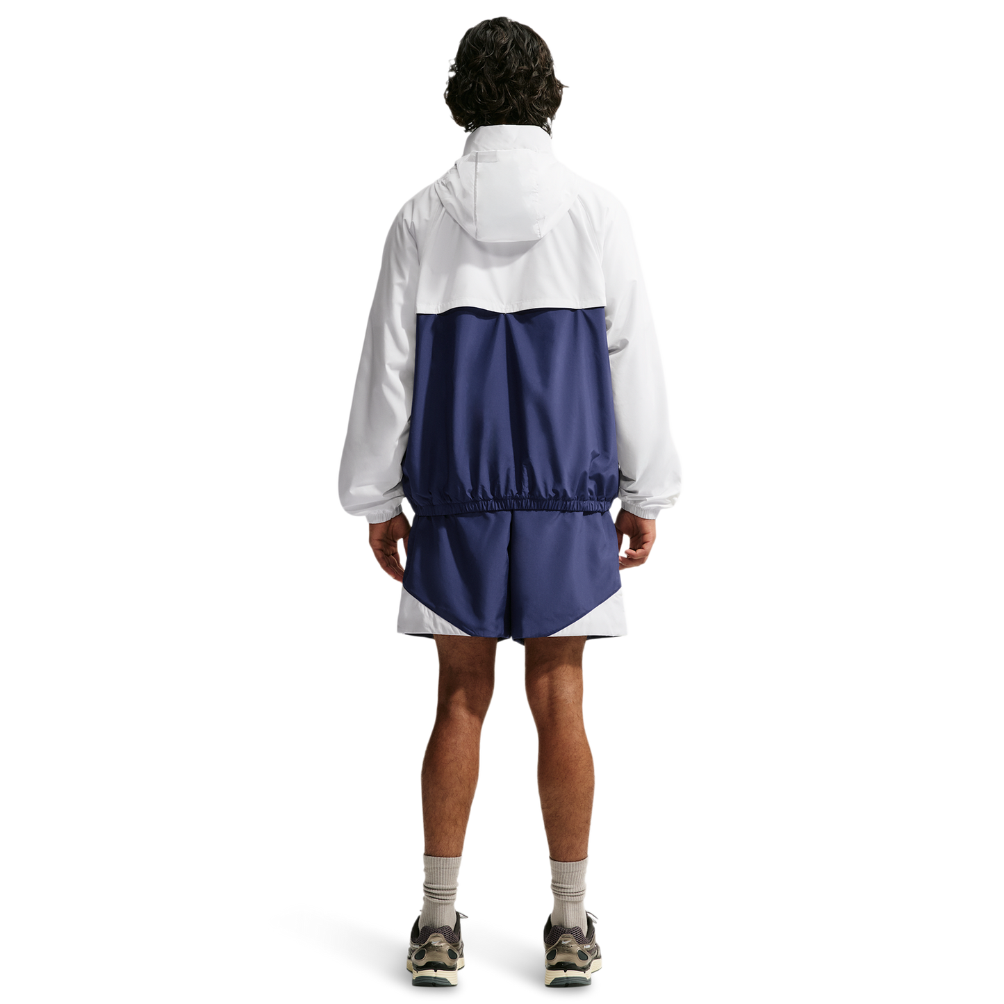 Nike Windrunner Lightweight HZ Jacket - Men's - Blue Void/Light Crimson/Summit White