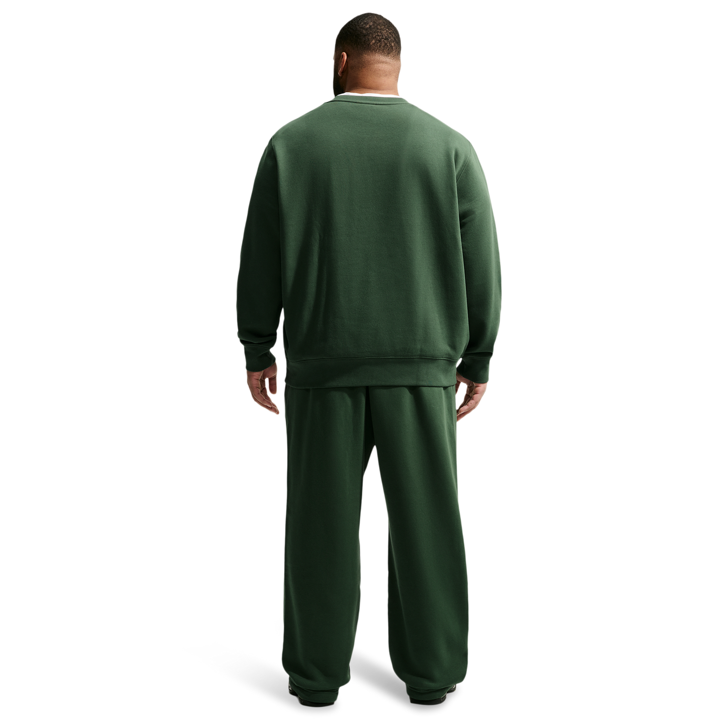 Nike Club Fleece Bungee Pants - Men's - Fir/White/Fir