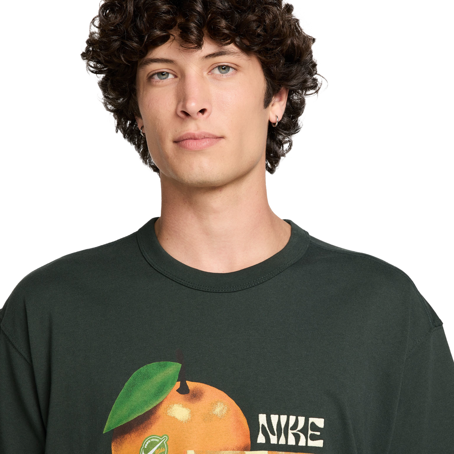 Nike NSW Premium Orange T-Shirt - Men's - Teal/Beige