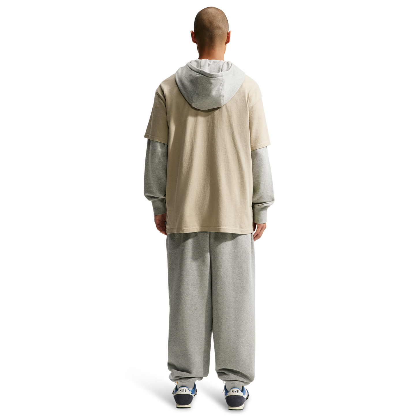 Nike NSW Loose Pre Wash Essential T-Shirt - Men's - Desert Khaki