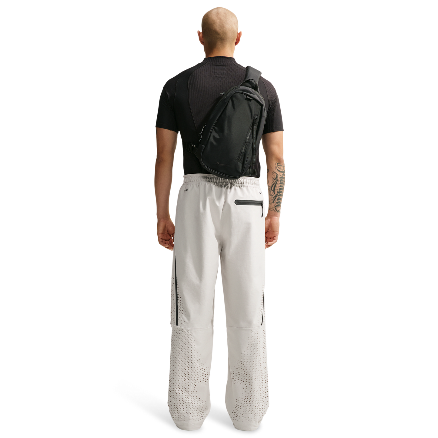 Nike Tech Dri-FIT Shori Perf OH Pant - Men's - Light Bone/Black