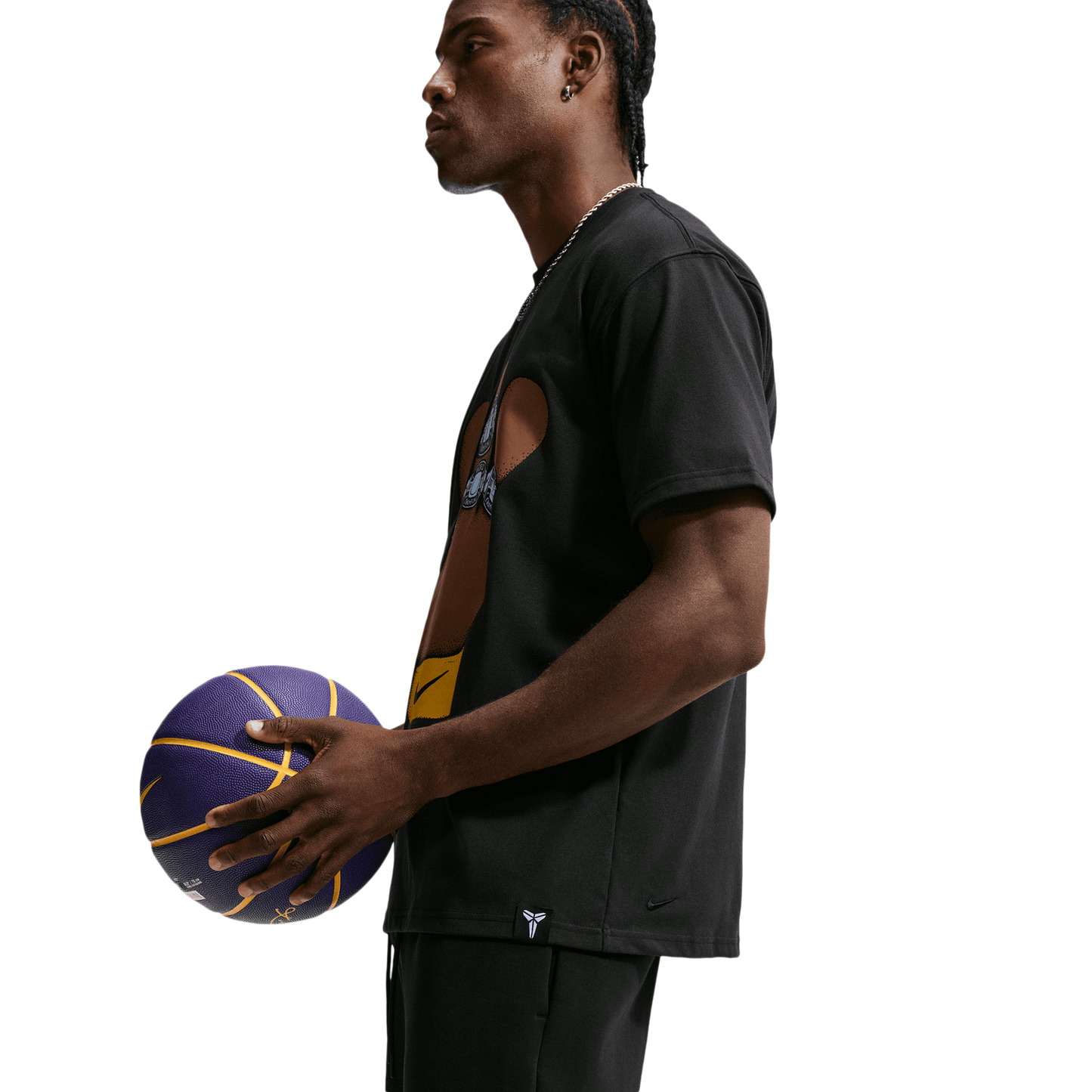 Nike Kobe Bryant Dri-Fit M90 T-Shirt - Men's - Black/Black