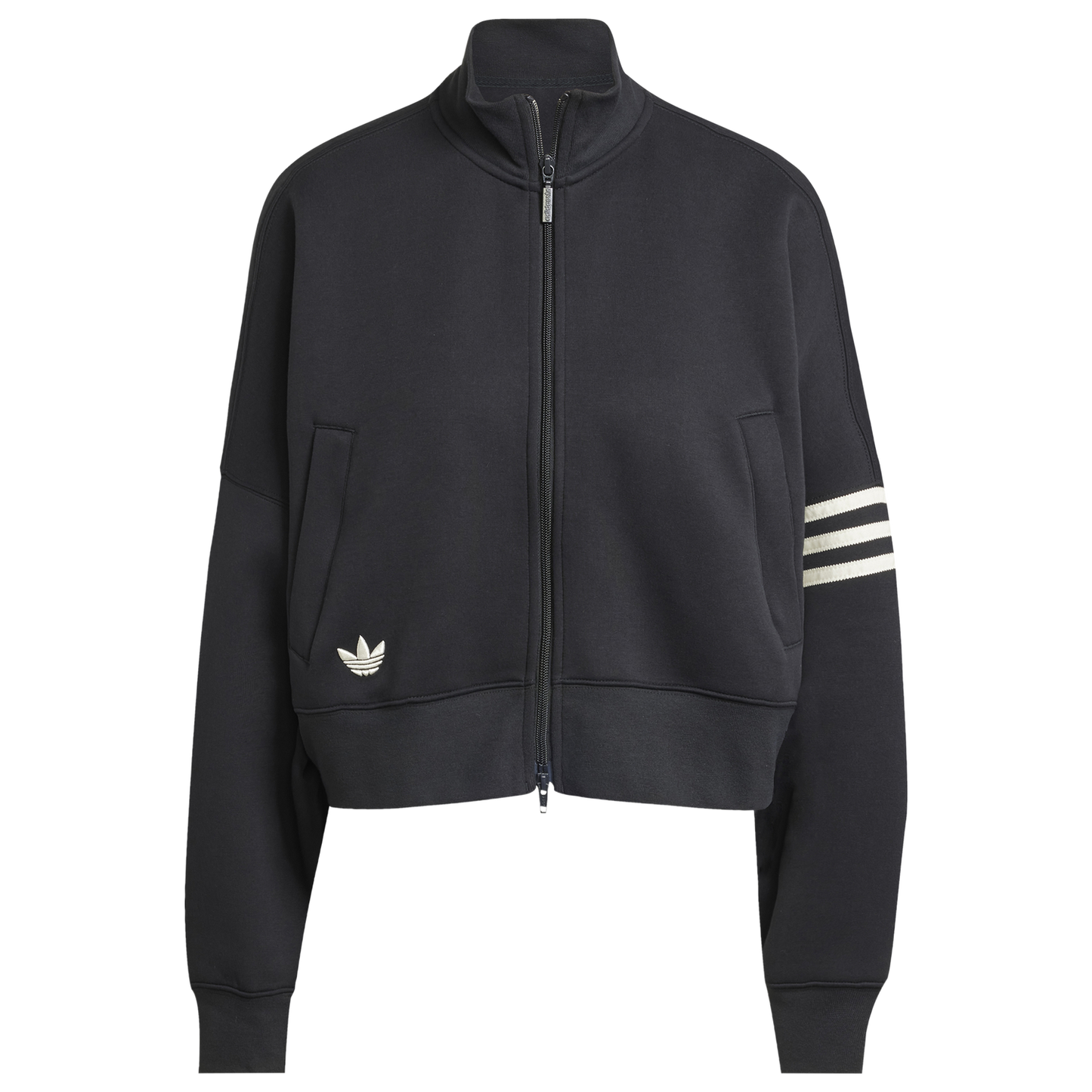 adidas Originals Neuclassic Track Top - Women's - Black/Cream White