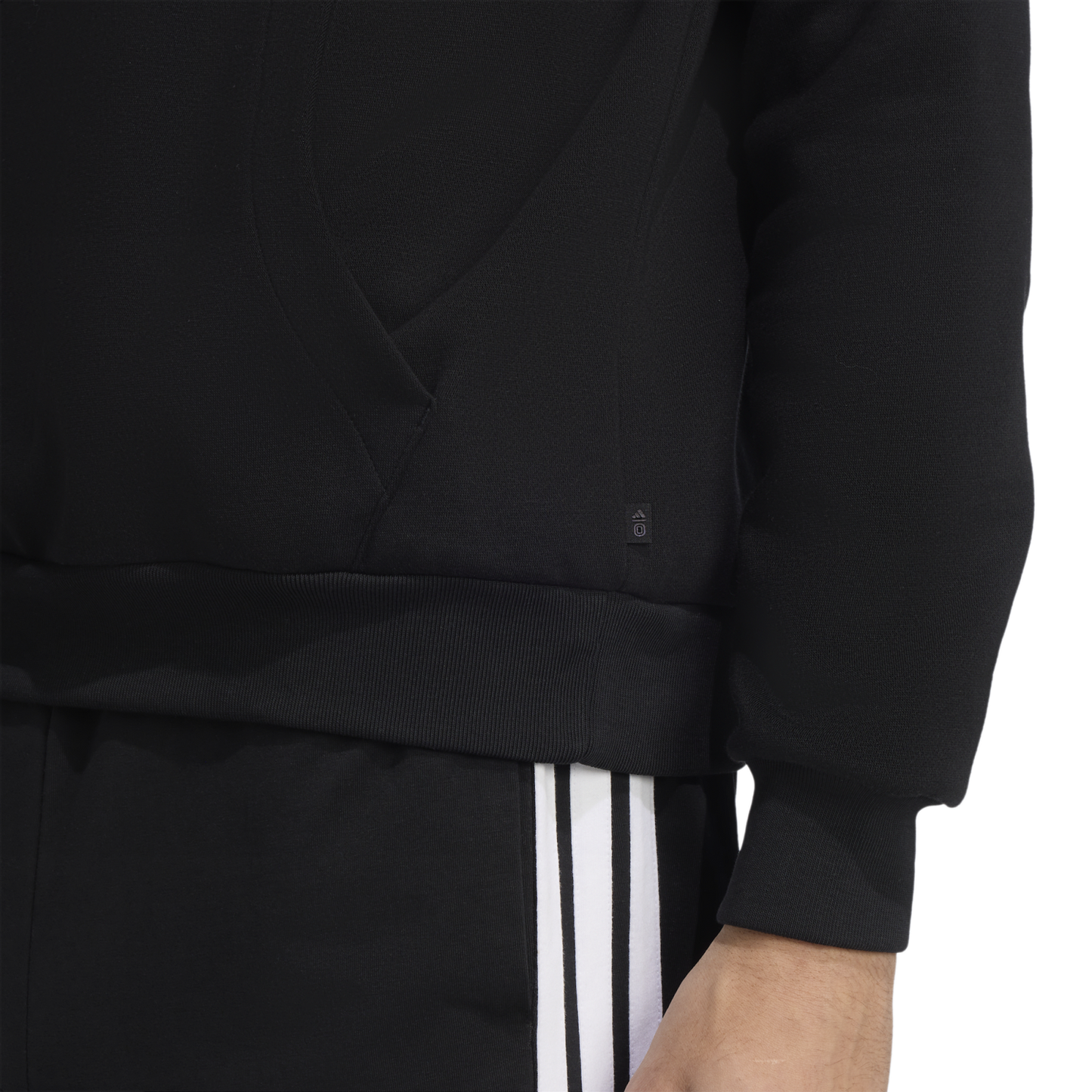 adidas Overtime Hoodie - Men's - Black/Purple