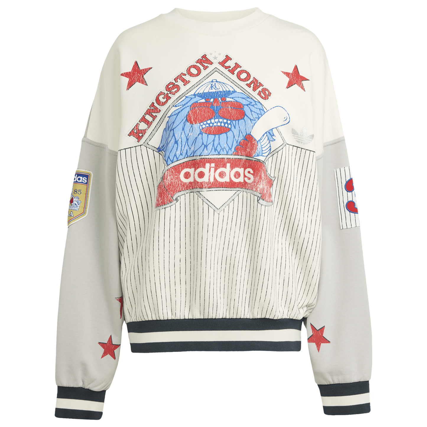 adidas Baseball Crew - Women's - Cloud White/Grey