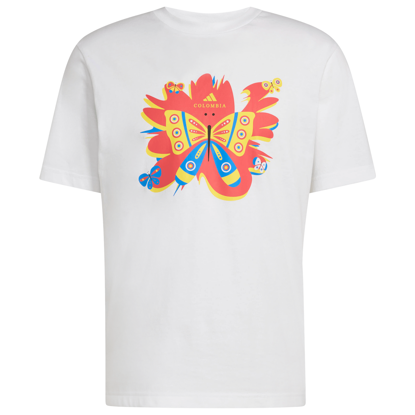 adidas Colombia DNA T-Shirt - Men's - White