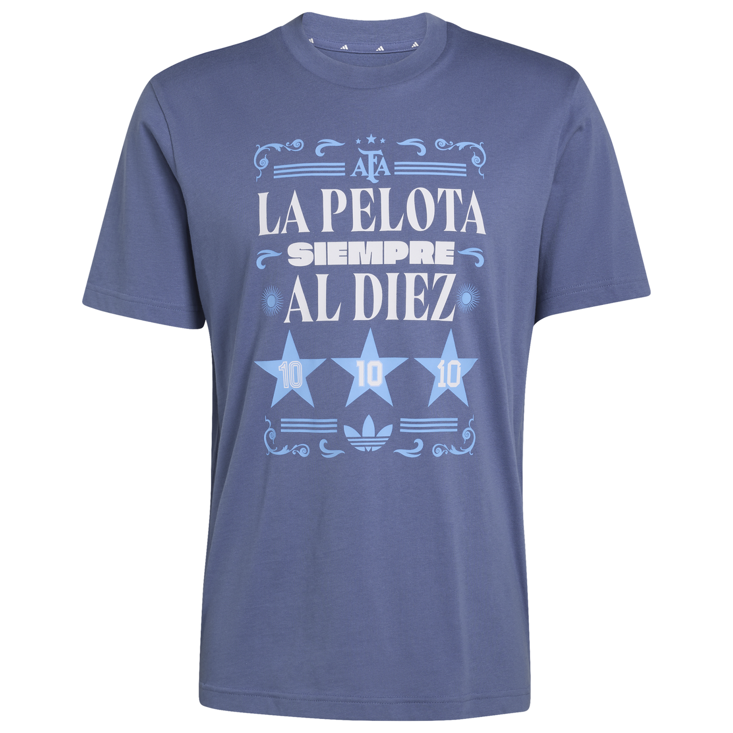 adidas Argentina Amply Tee - Men's - Crew Blue