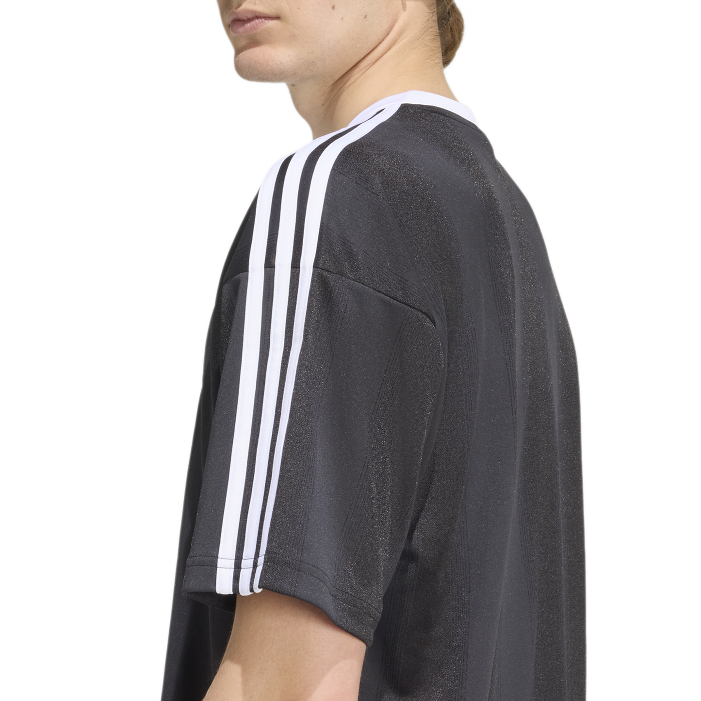 adidas Jacquard Jersey - Men's - Black/White (KD5830)